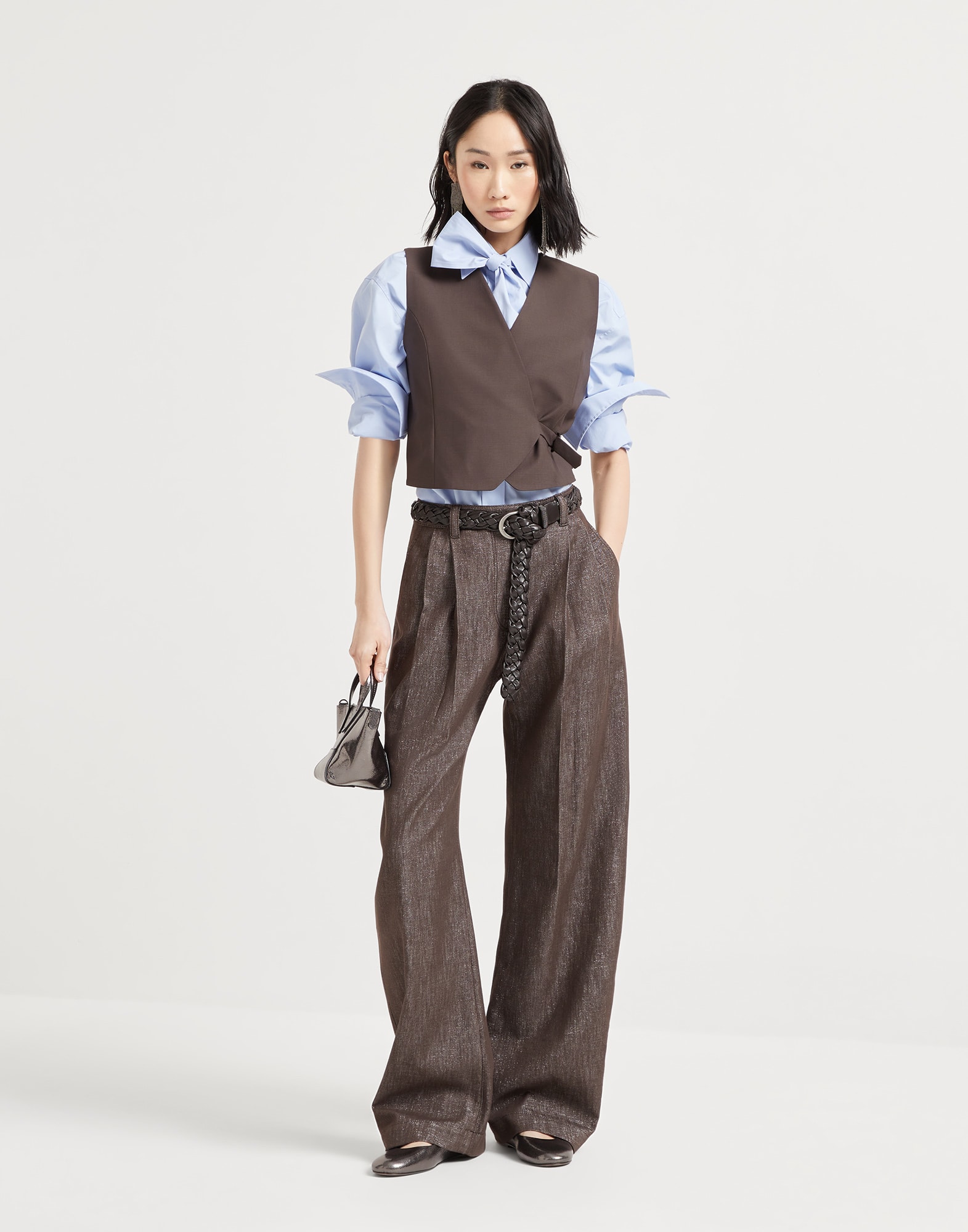 Cotton Shirt - Full look - View Full Screen
