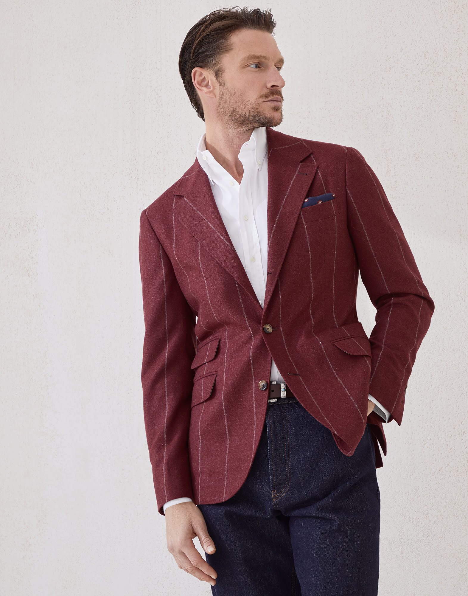 Single Breasted Blazer - Front view - View Full Screen