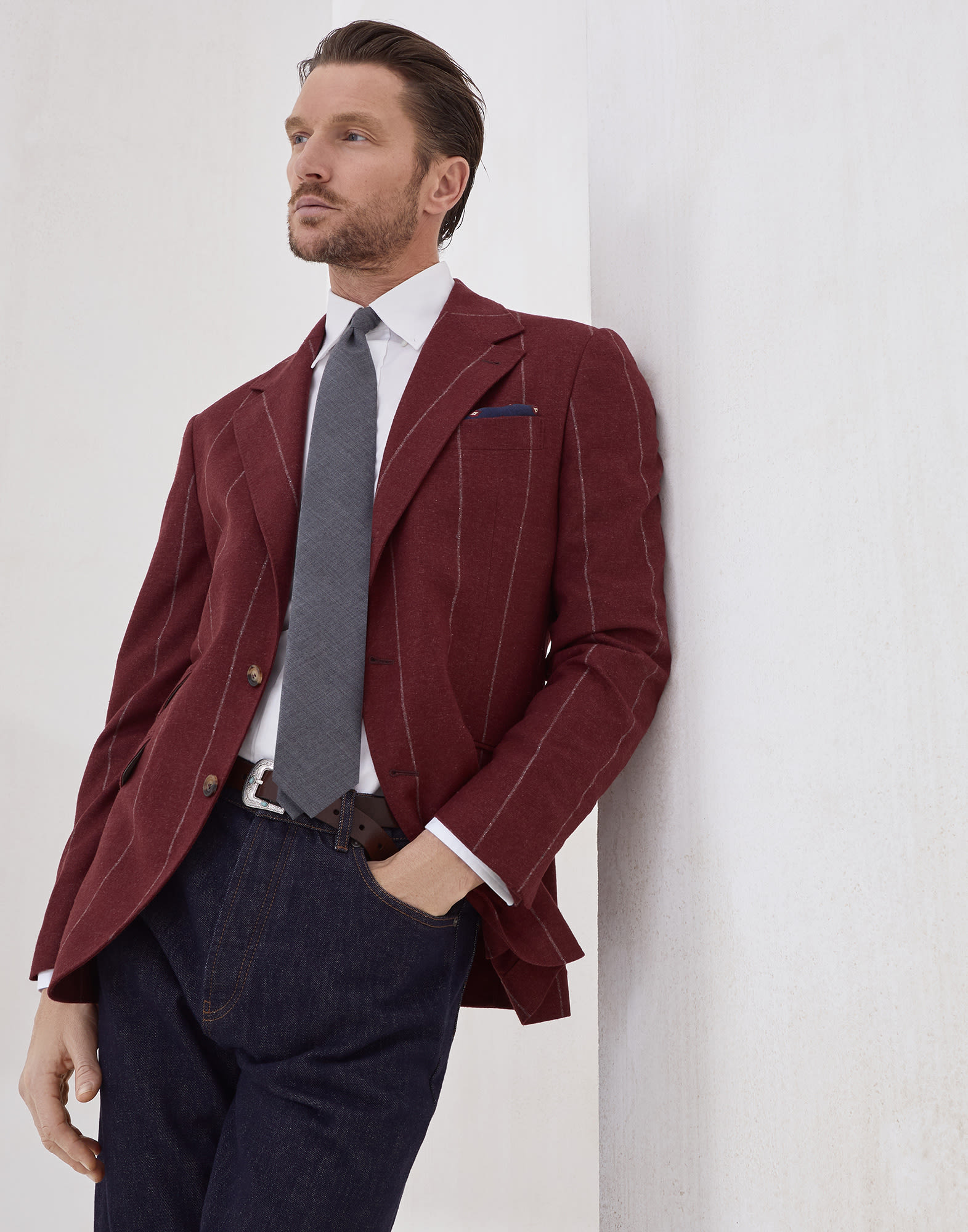 Single Breasted Blazer - Editorial view - View Full Screen