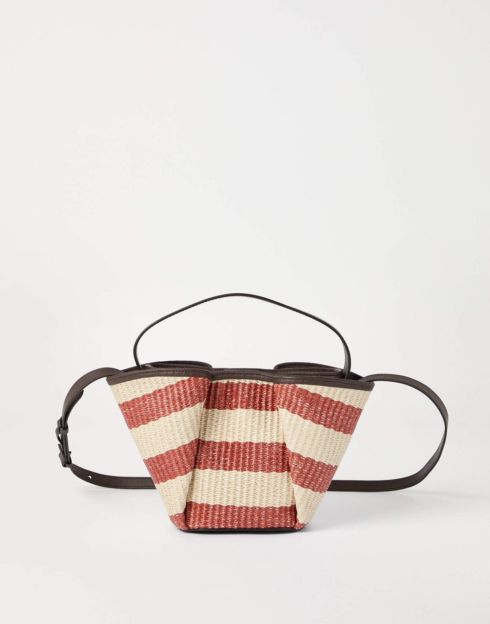 Marina shopper bag Orange Woman - Brunello Cucinelli