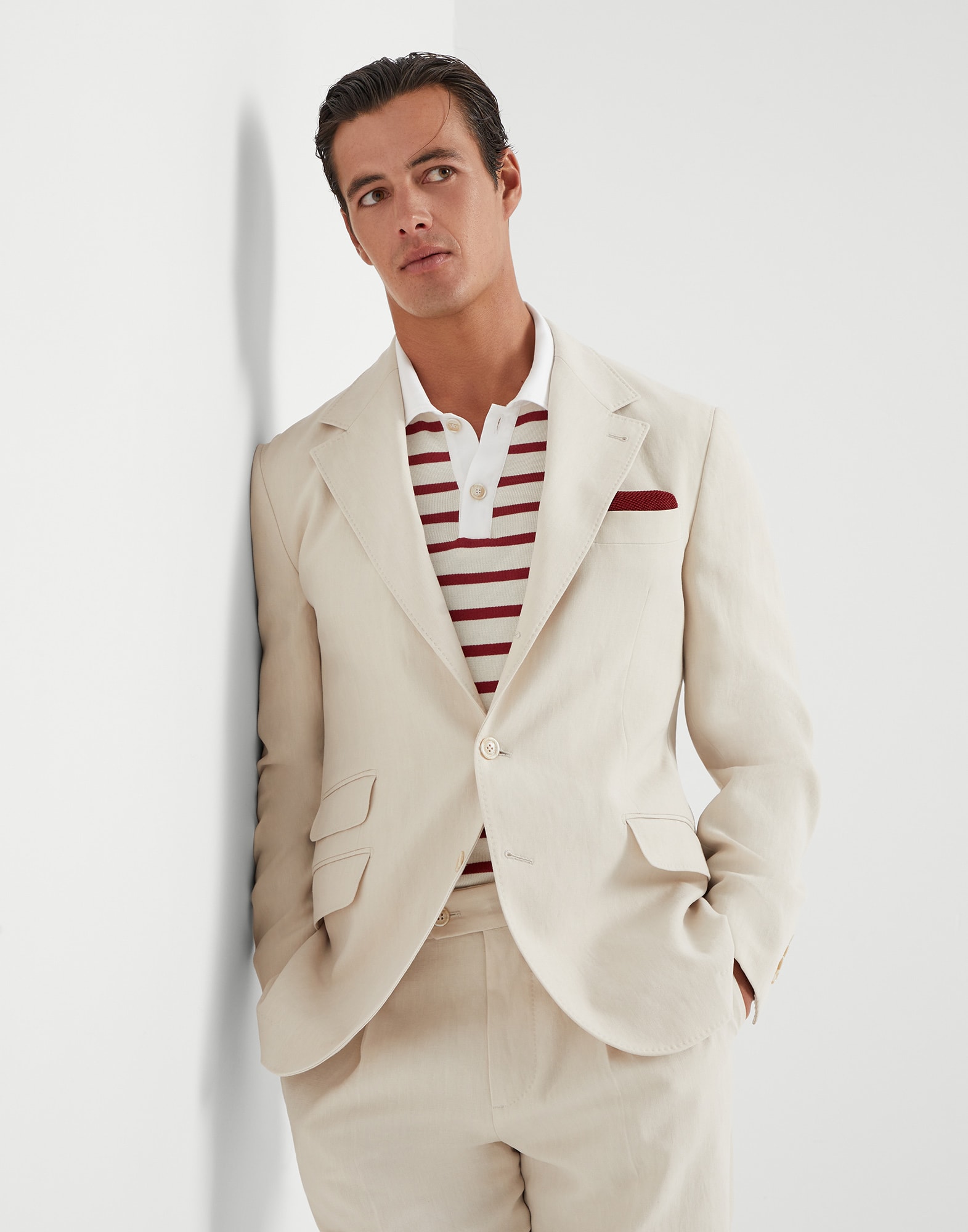 One-and-a-Half-Breasted Blazer - Editorial view - View Full Screen