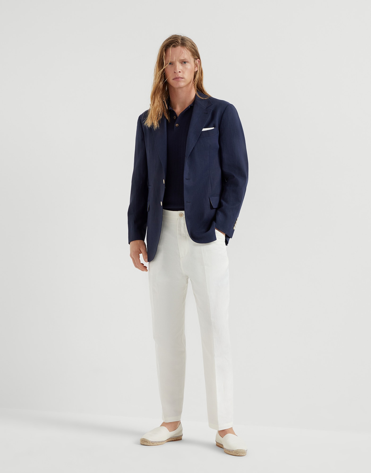 One-and-a-Half-Breasted Blazer - Full look - View Full Screen
