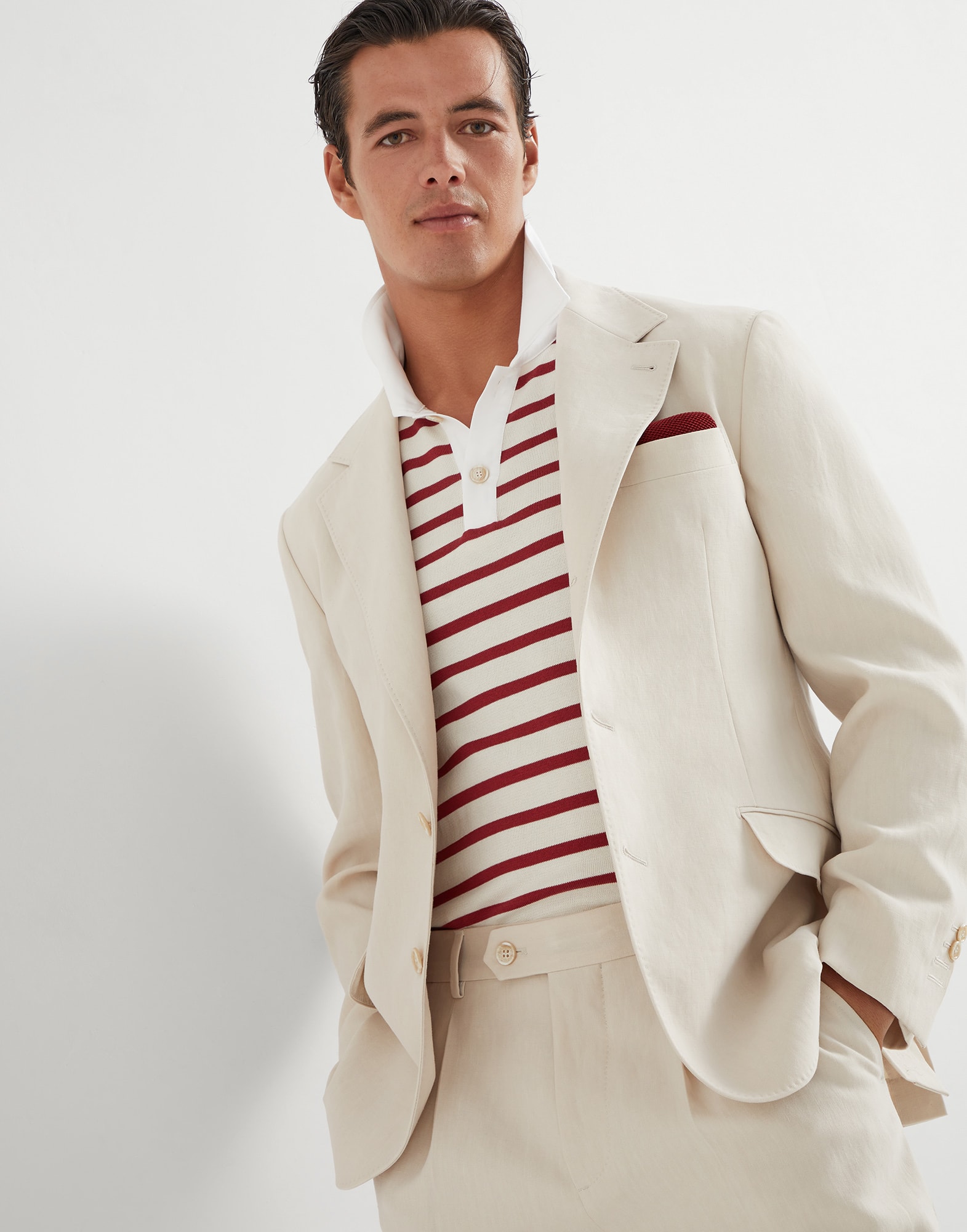 Polo-Style Sweater - Editorial view - View Full Screen