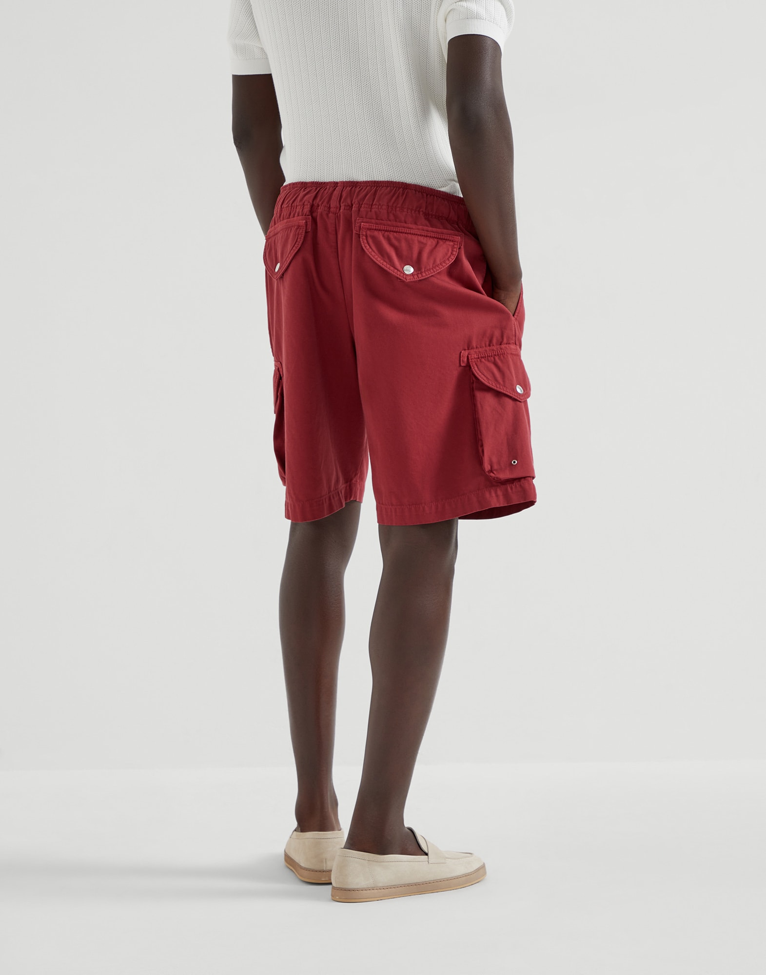 関税込み】BRUNELLO CUCINELLI TURN-UP BERMUDA SHORTS 関税込み】BRUNELLO CUCINELLI TURN-UP BERMUDA SHORTS