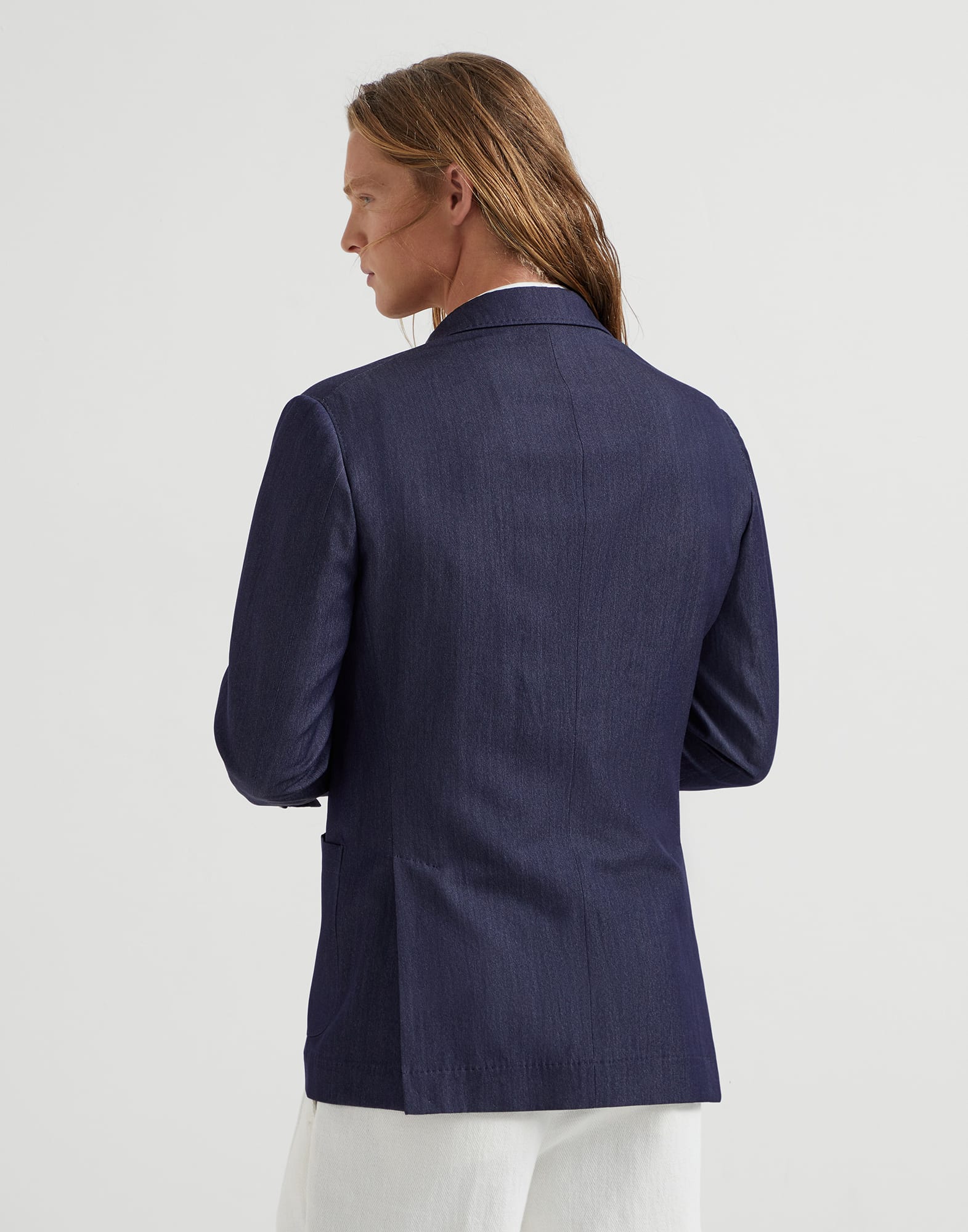 One-and-a-Half-Breasted Blazer - Back view - View Full Screen