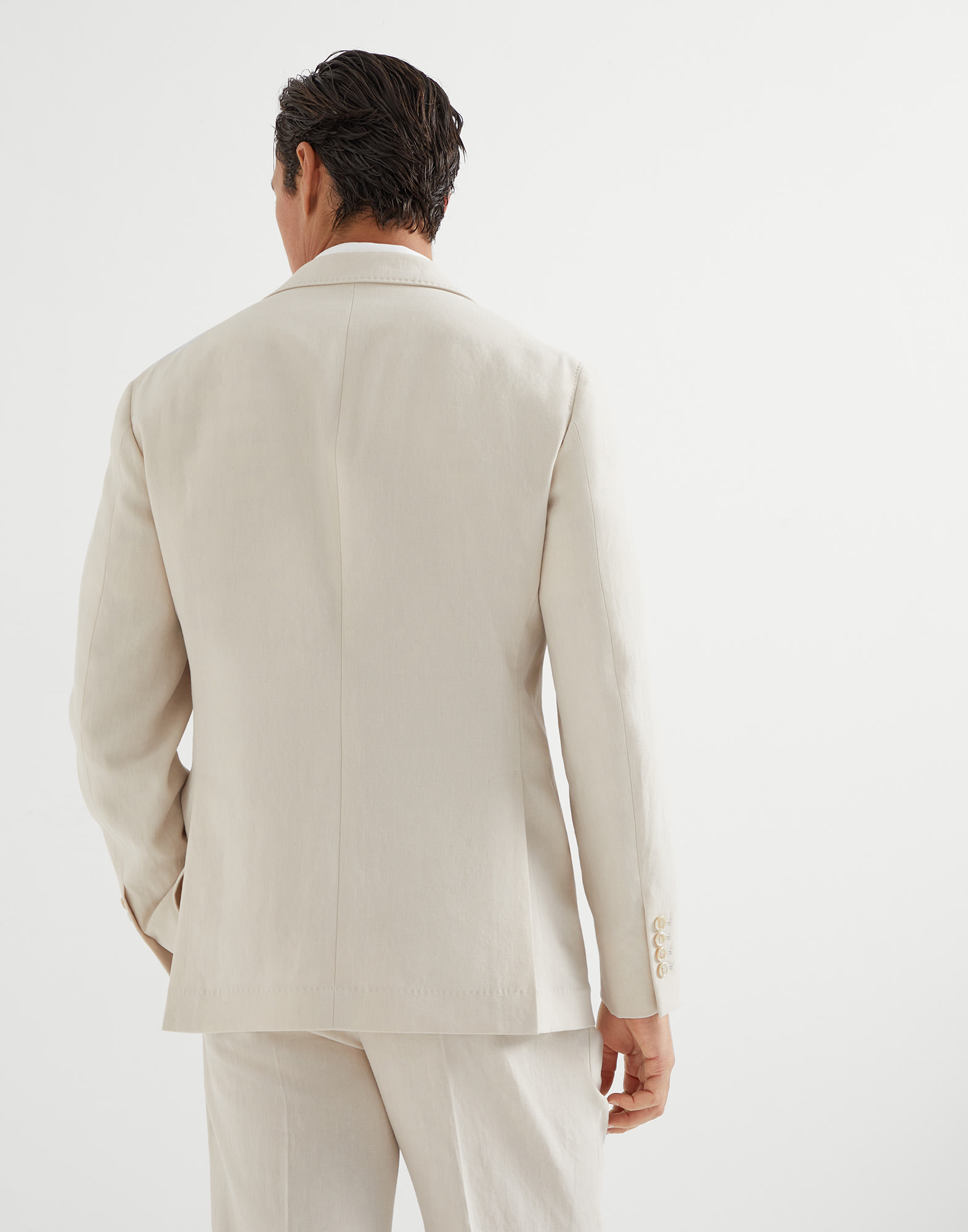 One-and-a-Half-Breasted Blazer - Back view - View Full Screen