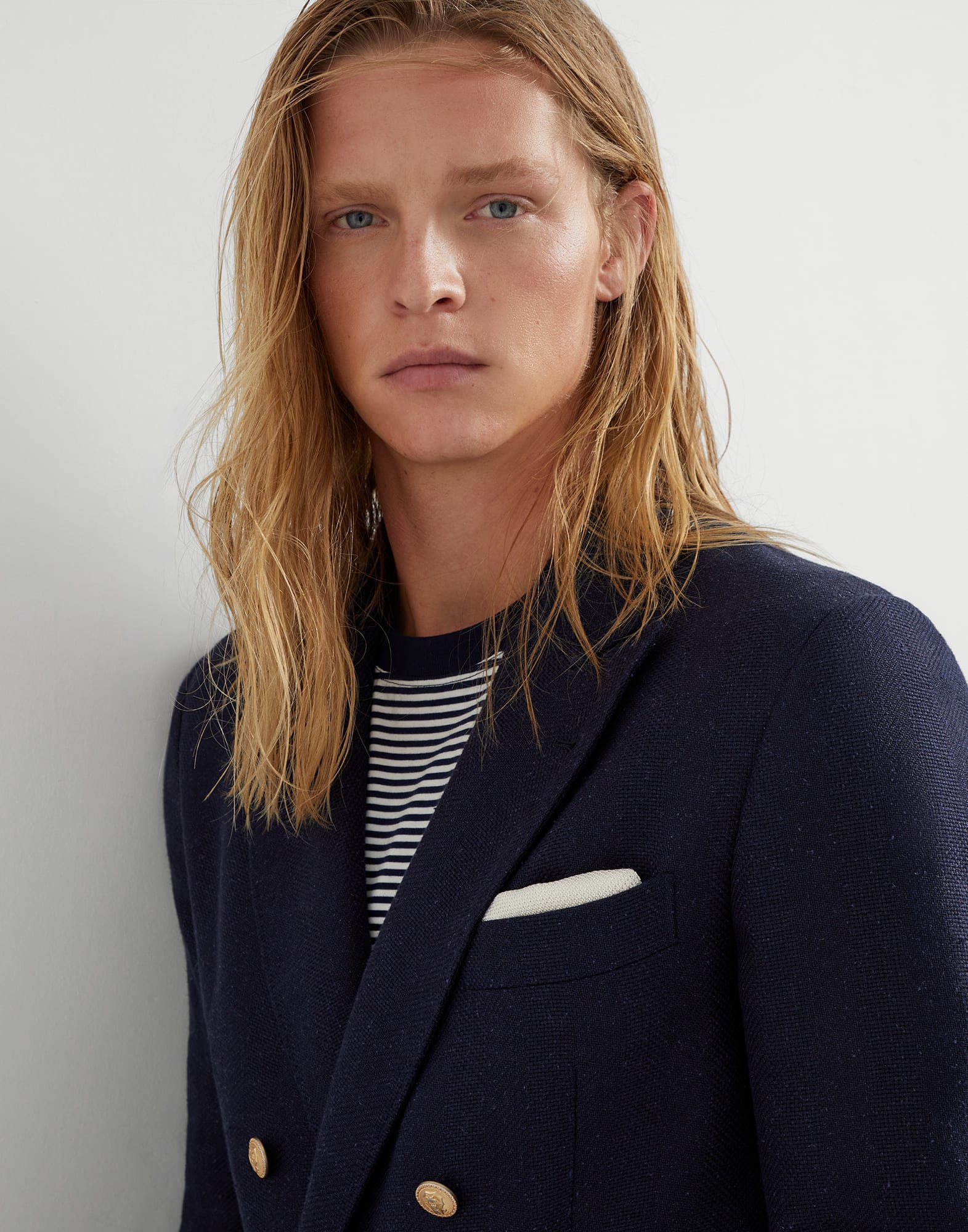 One-and-a-Half-Breasted Blazer - Detail view - View Full Screen
