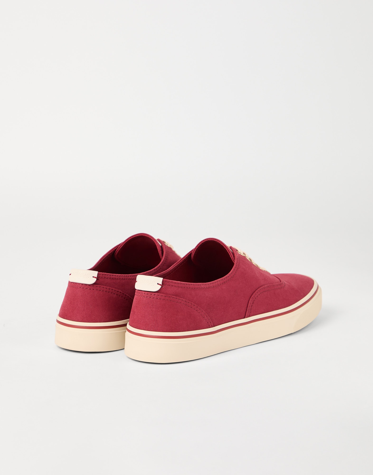 メンズ 向け チェリー キャンバス&カーフスキン スニーカー メンズ 向け チェリー キャンバス&カーフスキン スニーカー