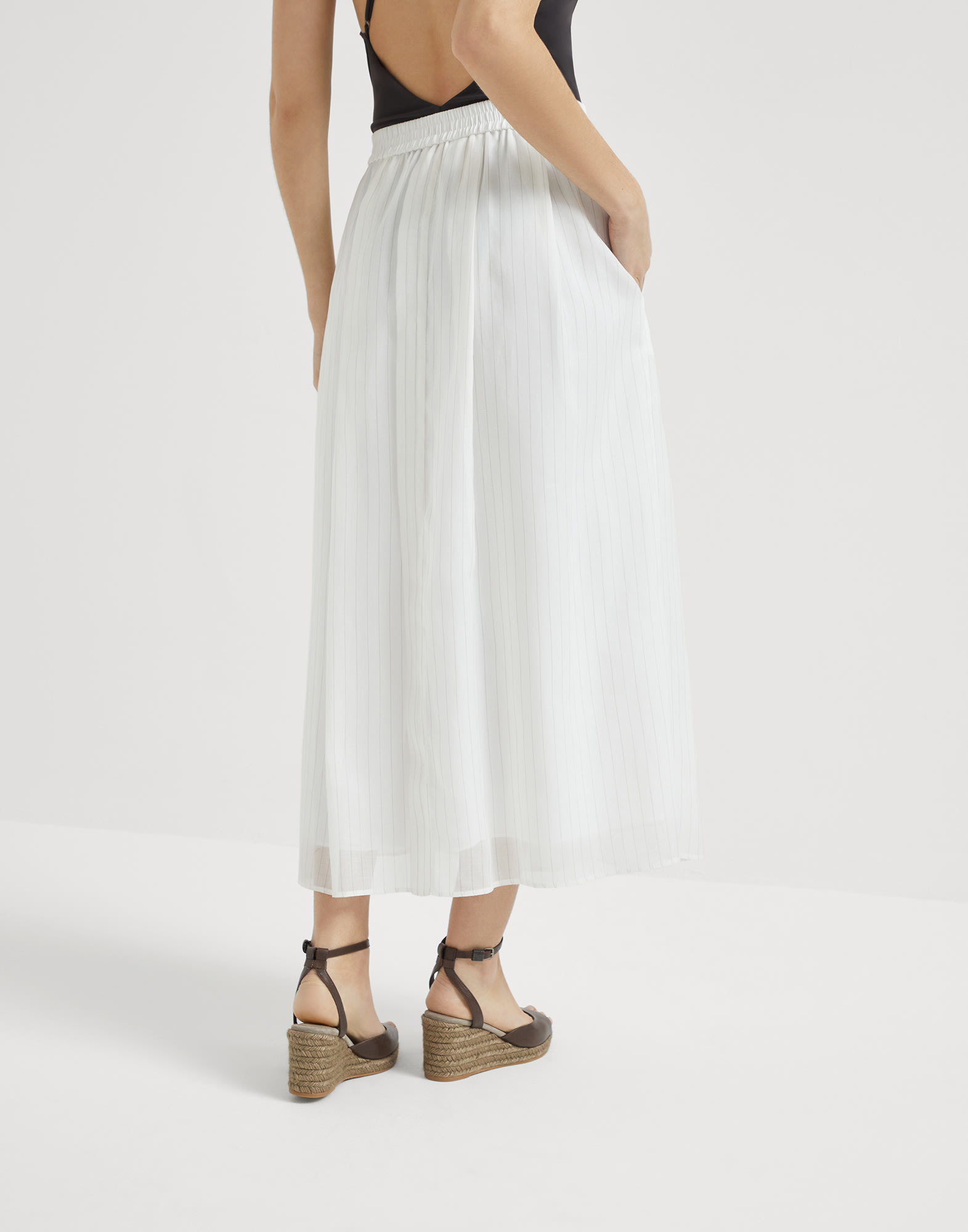 Falda Full Mantequilla Mujer - Brunello Cucinelli