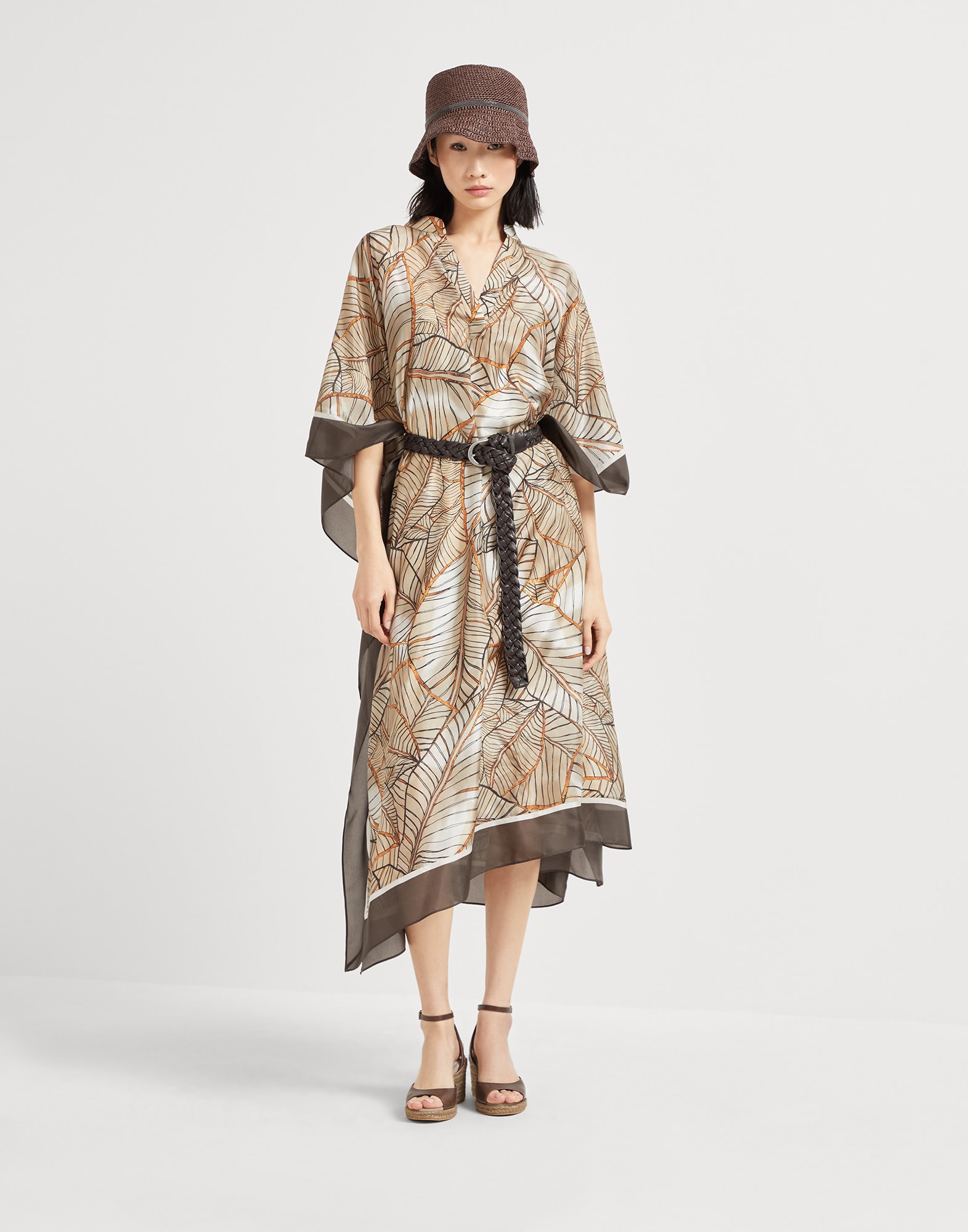 Abito Midi - Vista look completo - Visualizza a schermo intero