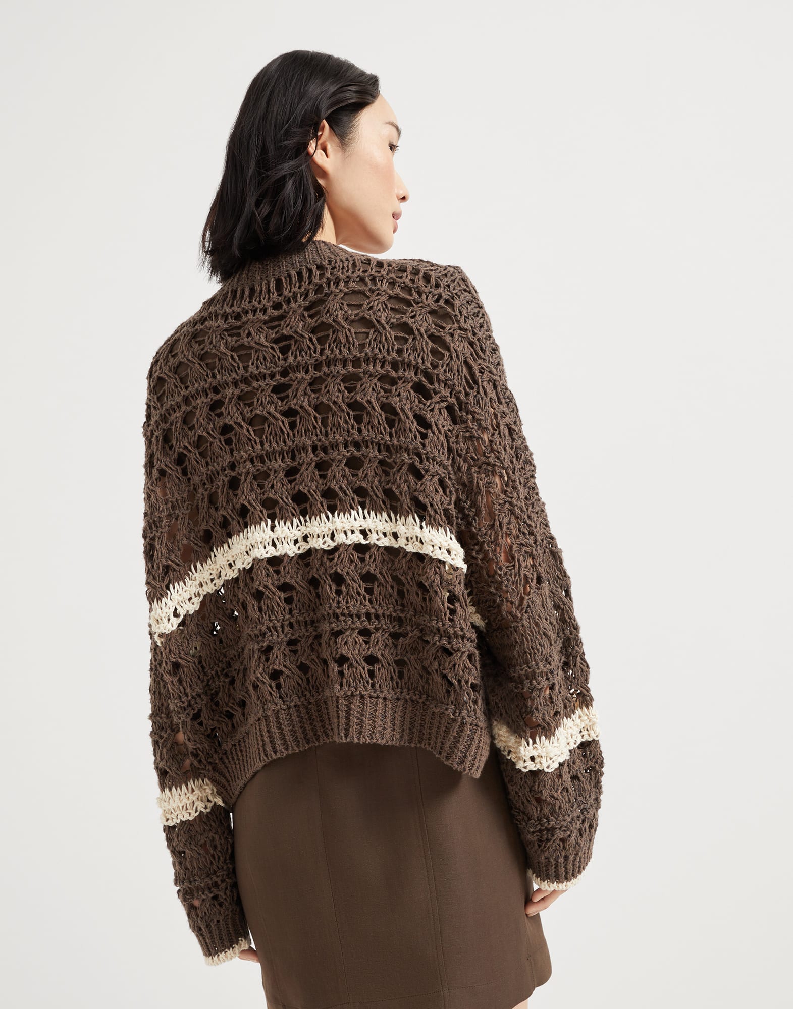 Strickjacke - Rückansicht - Vollbildmodus