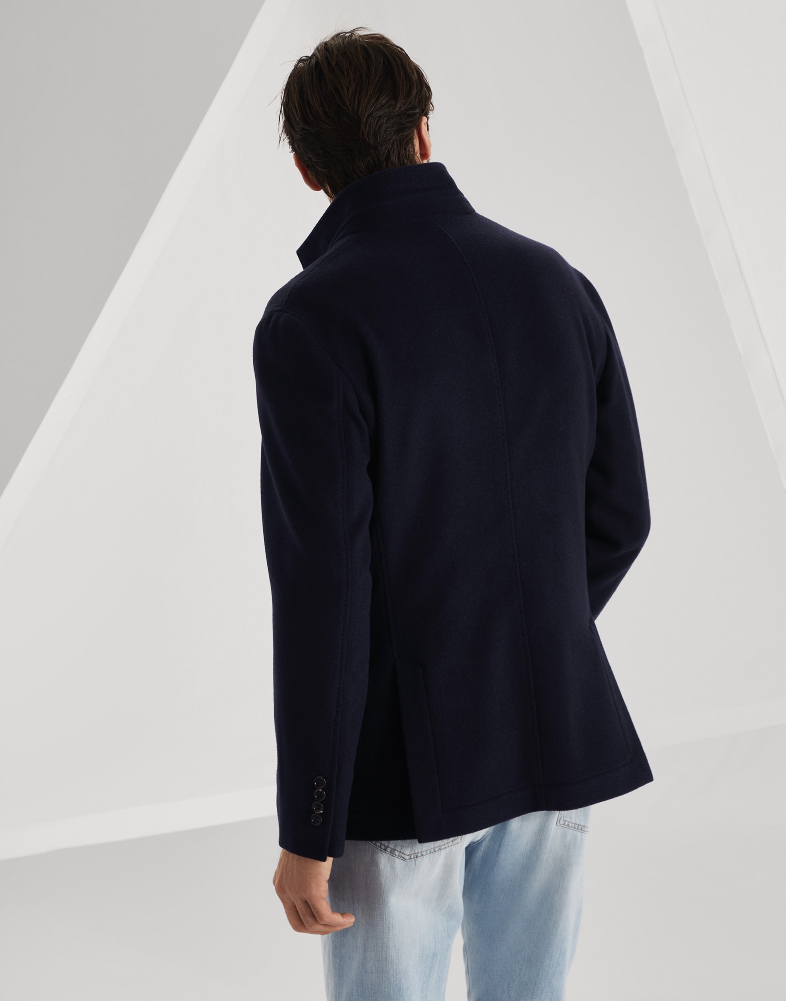 Blazer-style Outerwear - Back view - View Full Screen