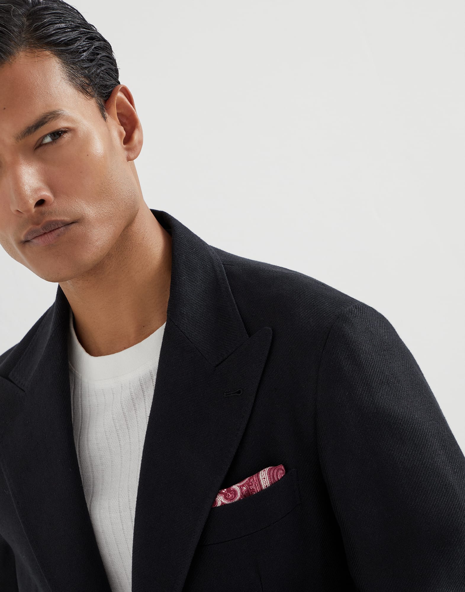 One-and-a-Half-Breasted Blazer - Detail view - View Full Screen