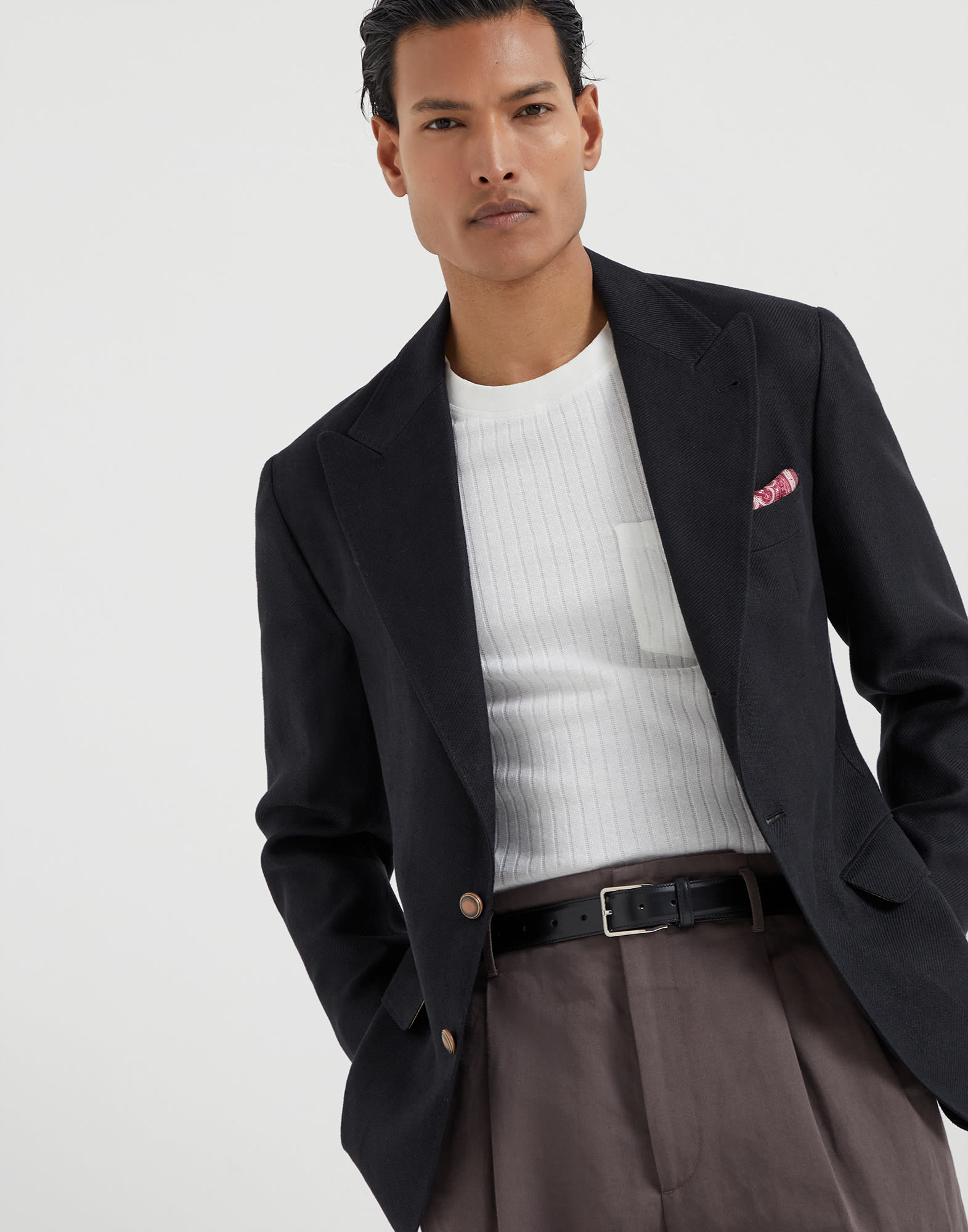 One-and-a-Half-Breasted Blazer - Editorial view - View Full Screen