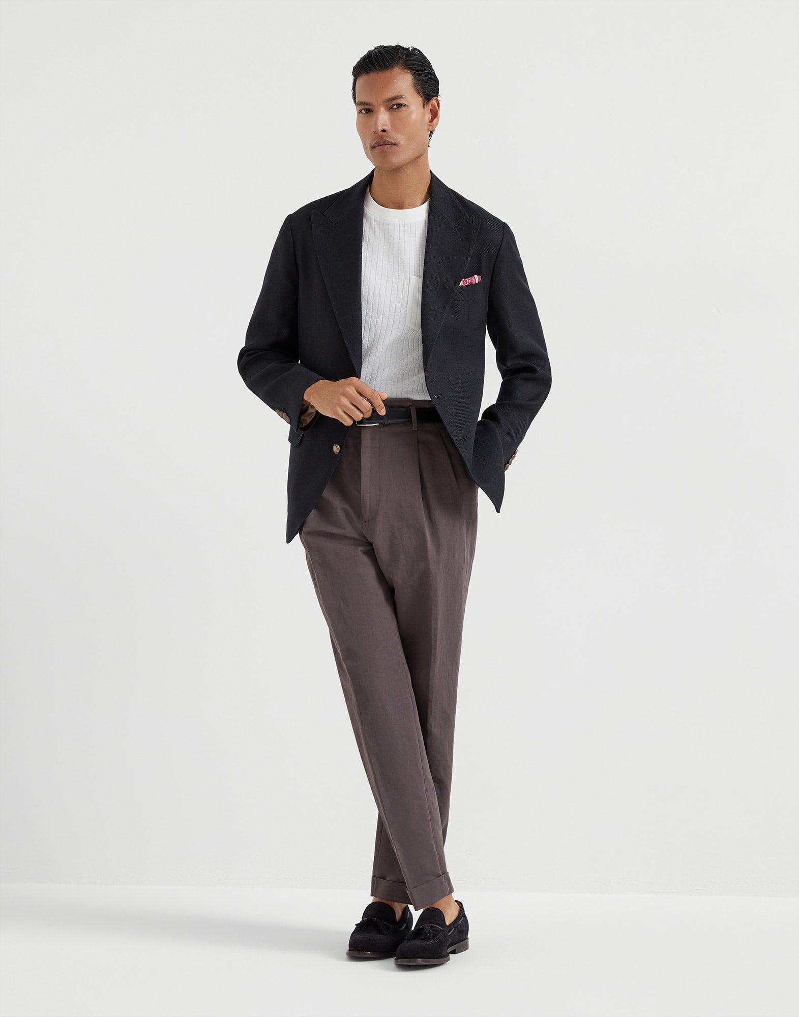 One-and-a-Half-Breasted Blazer - Full look - View Full Screen