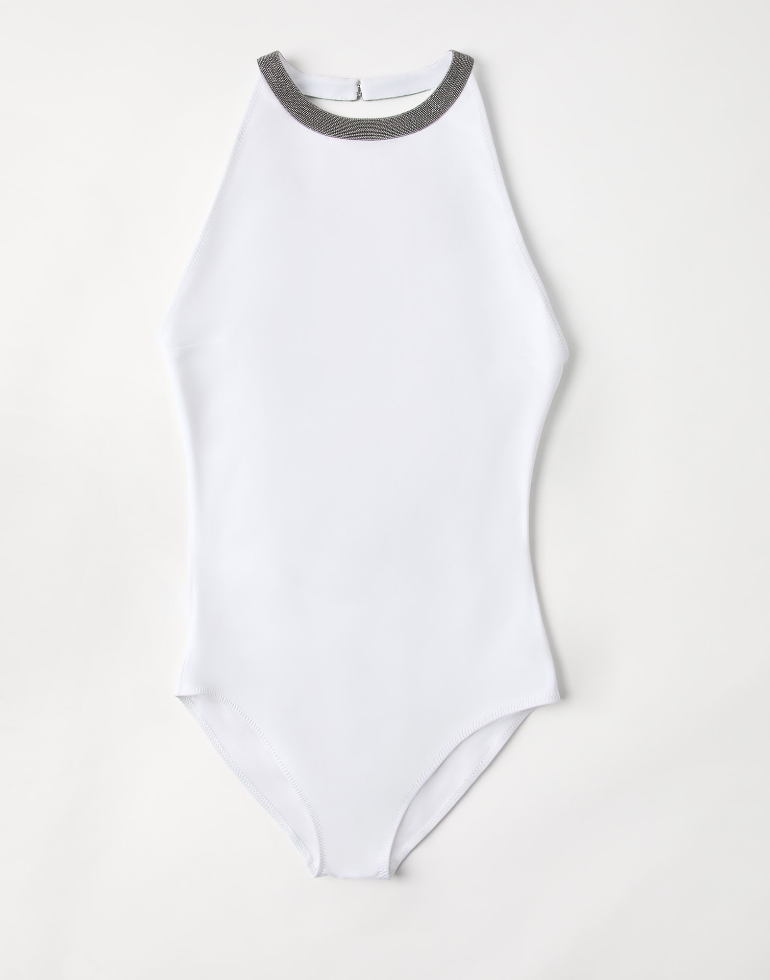Costume intero con monile Bianco Donna - Brunello Cucinelli