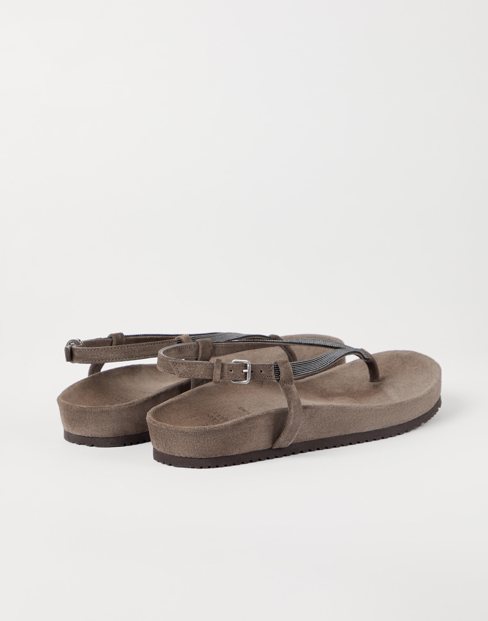 Sandals with Fastening - Back view - View Full Screen