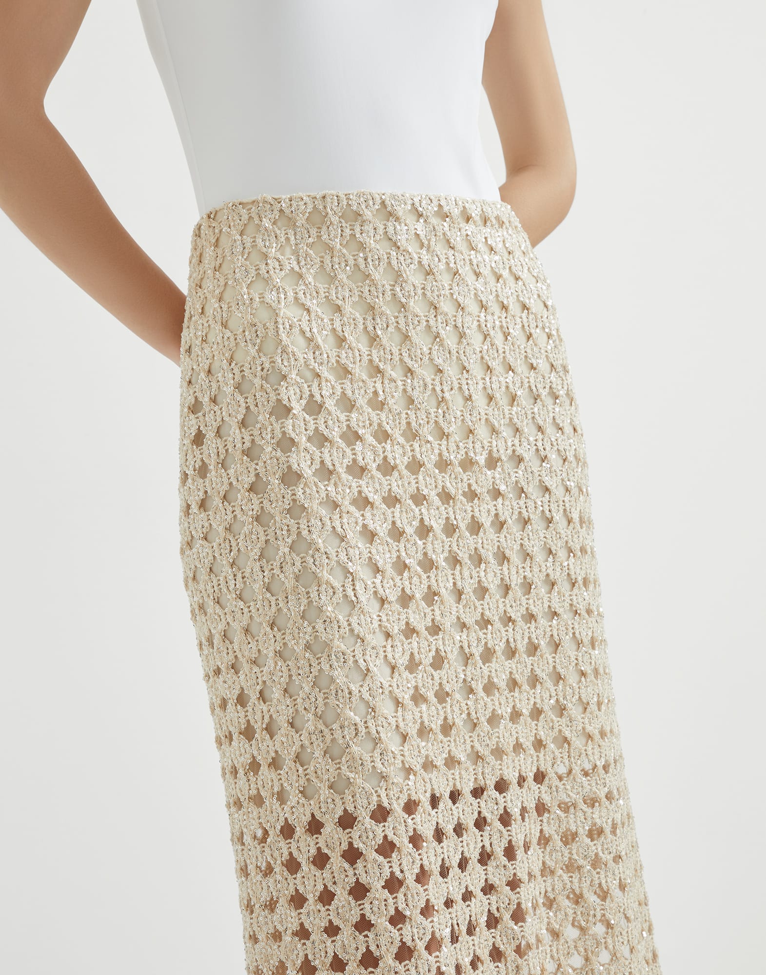 Midi Skirt - Detail view - View Full Screen