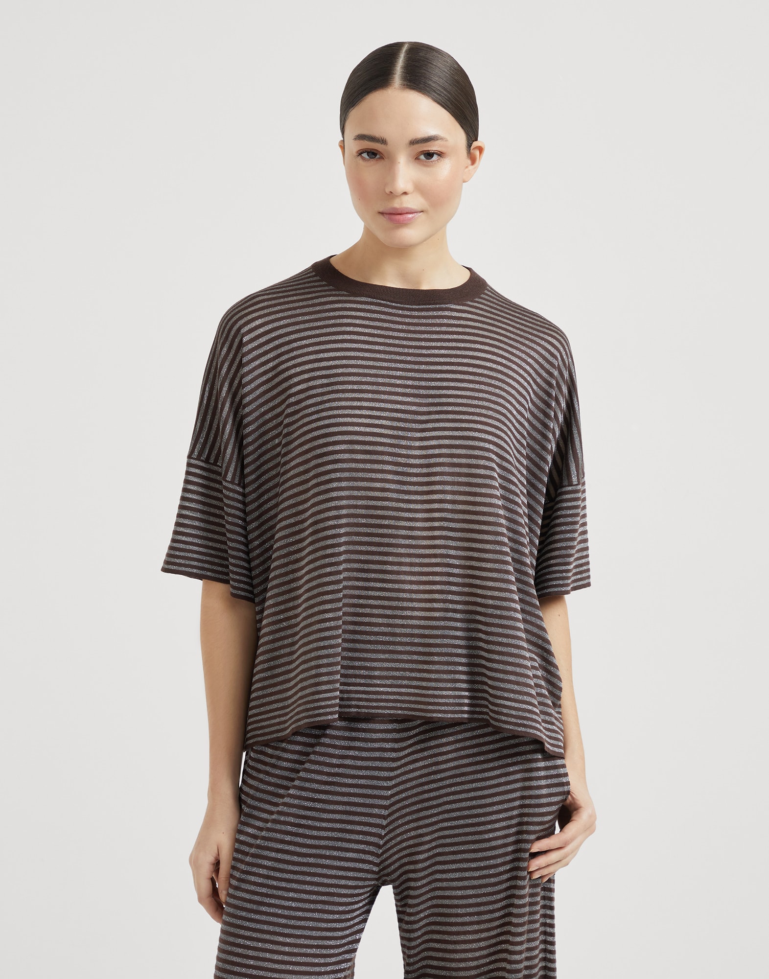Lightweight knit T-shirt
