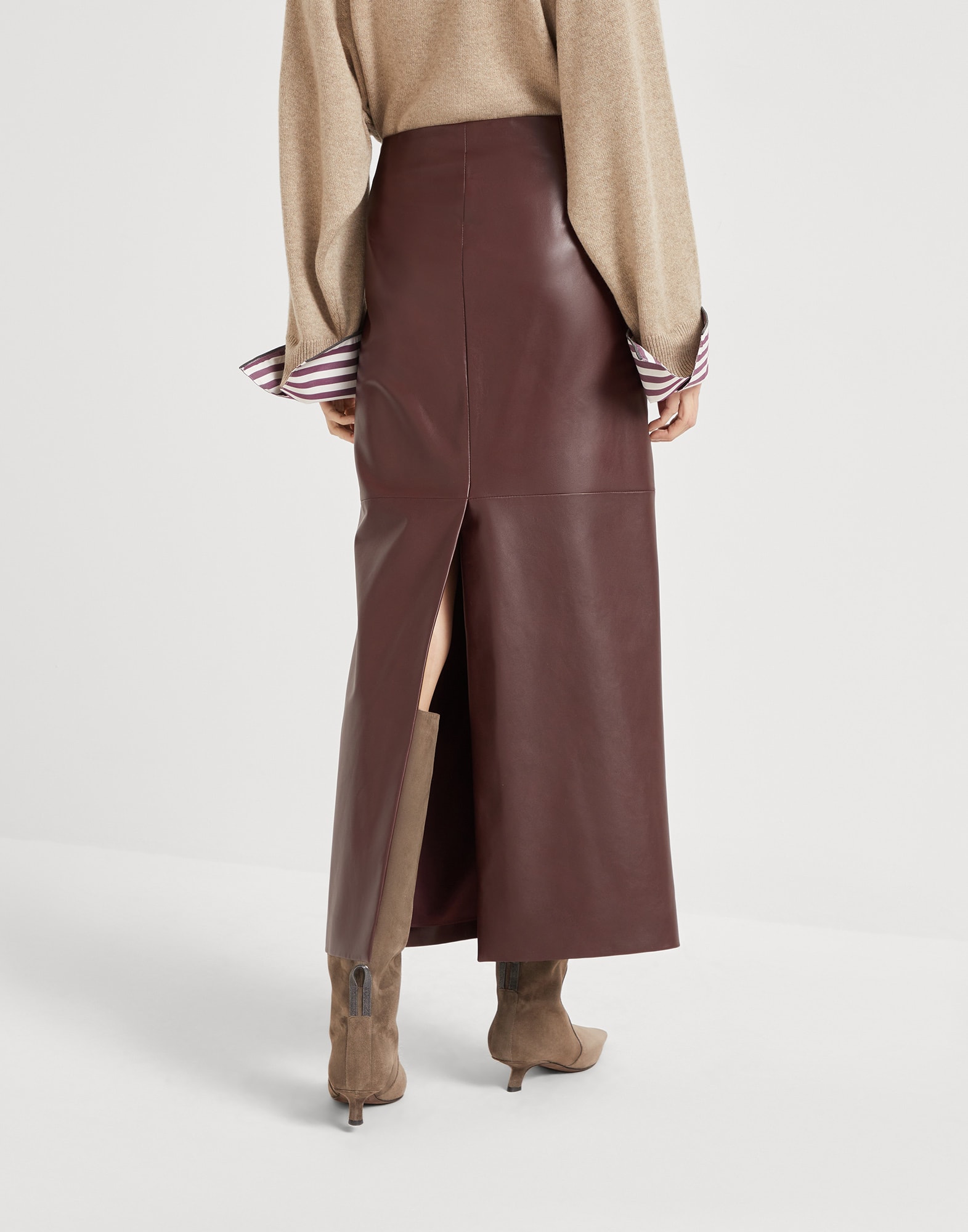 Midi Skirt - Back view - View Full Screen