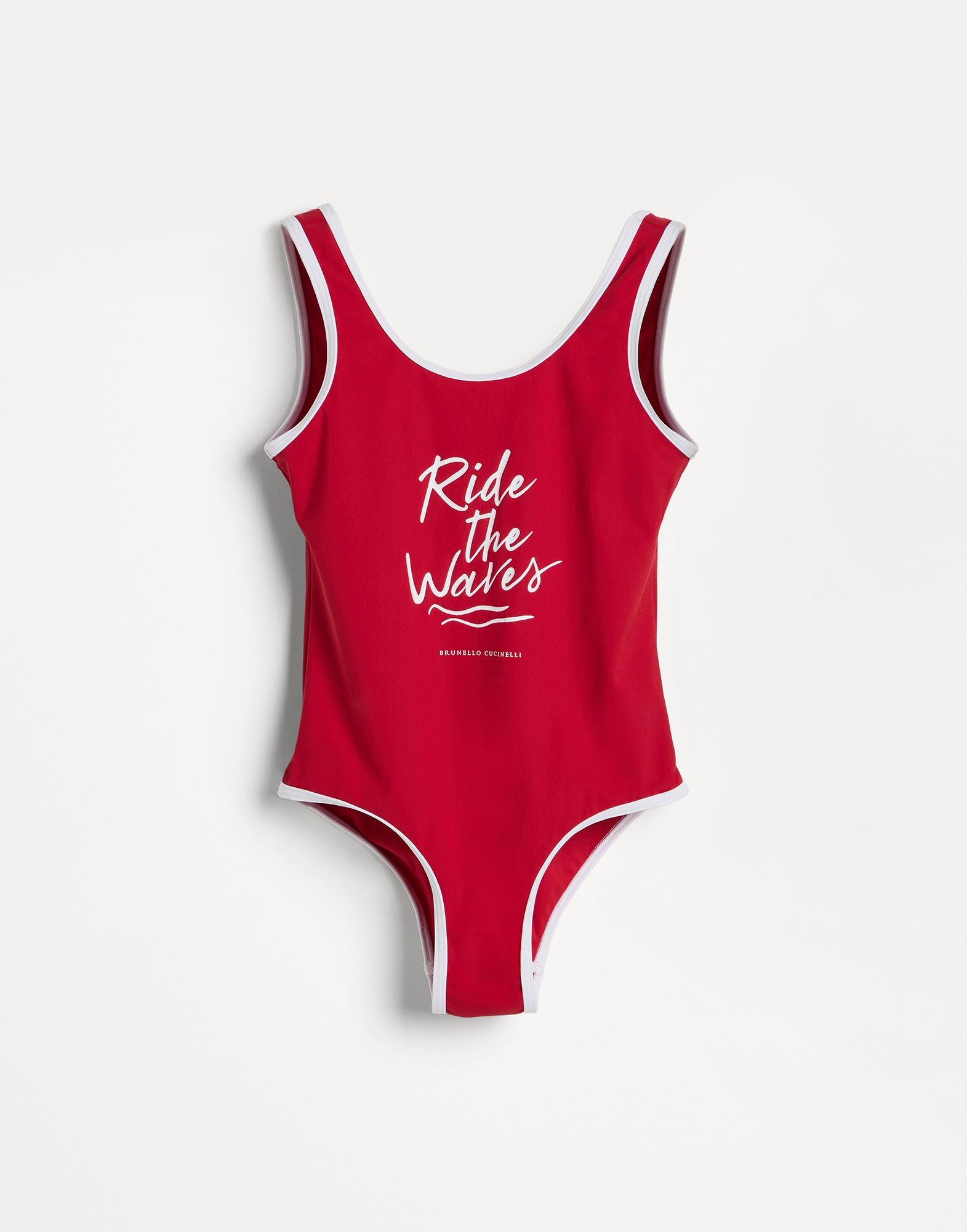Costume da bagno Rosso Bambina - Brunello Cucinelli