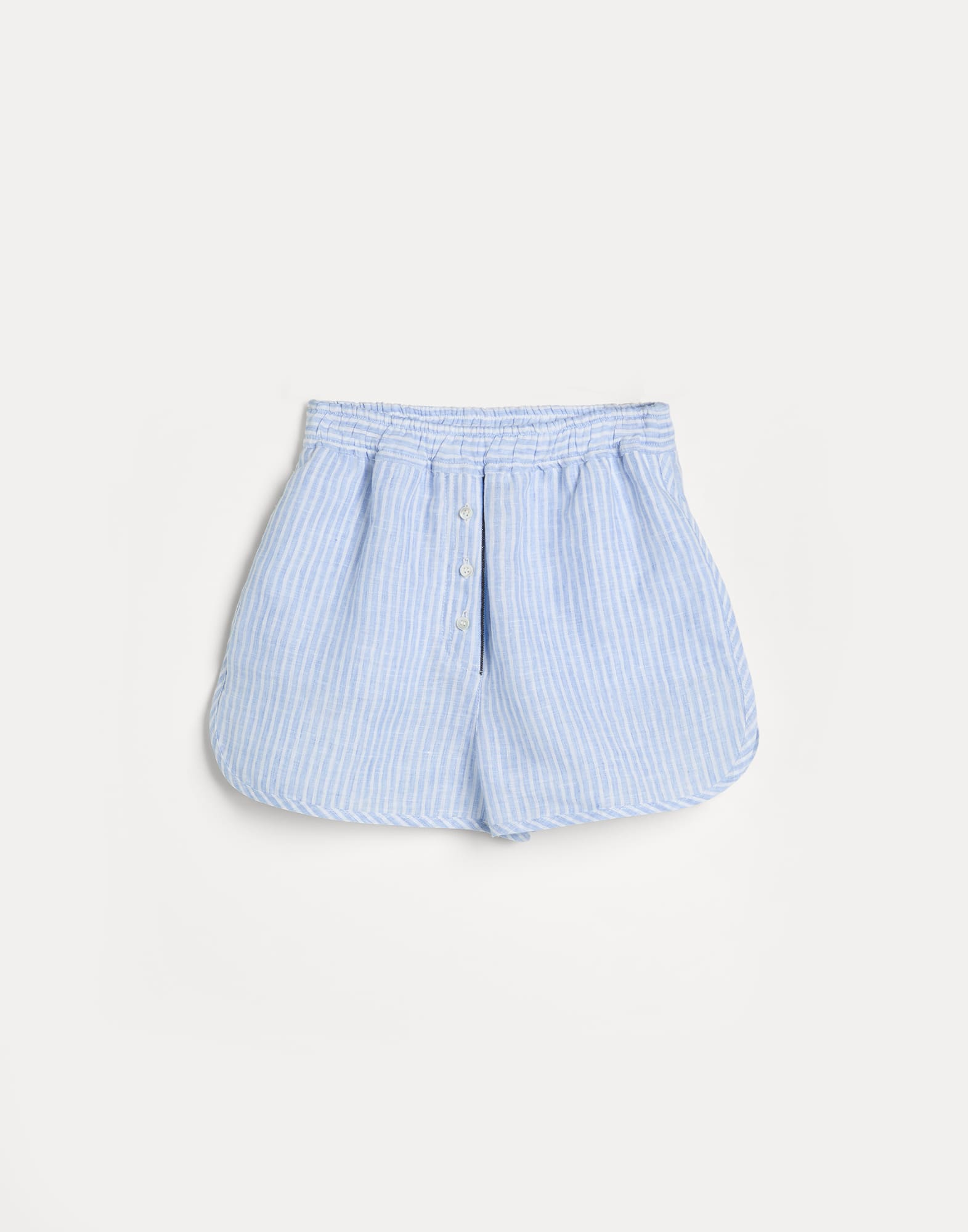 Linen shorts Sky Blue Girls - Brunello Cucinelli