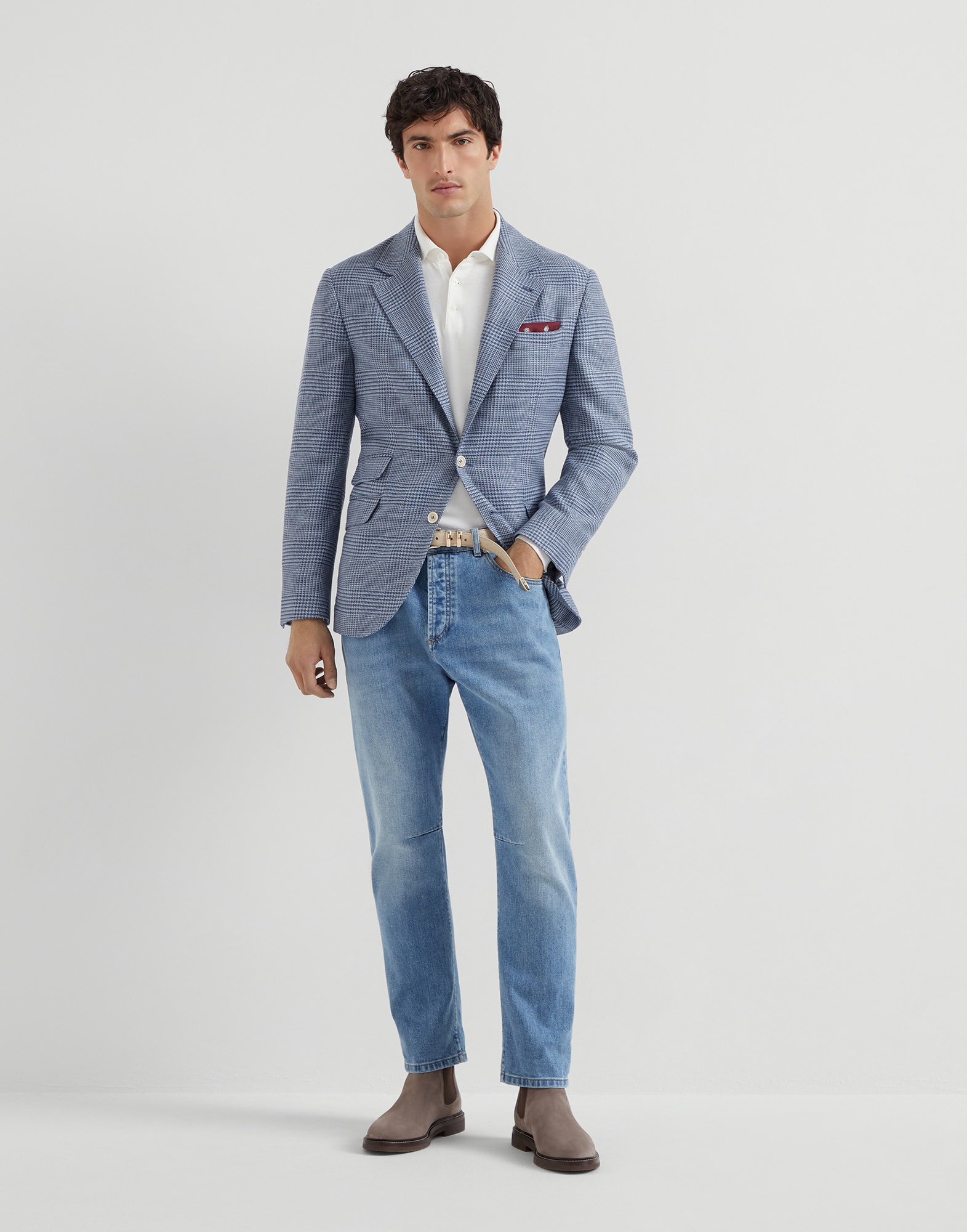 Polo-Style Sweater - Full look - View Full Screen
