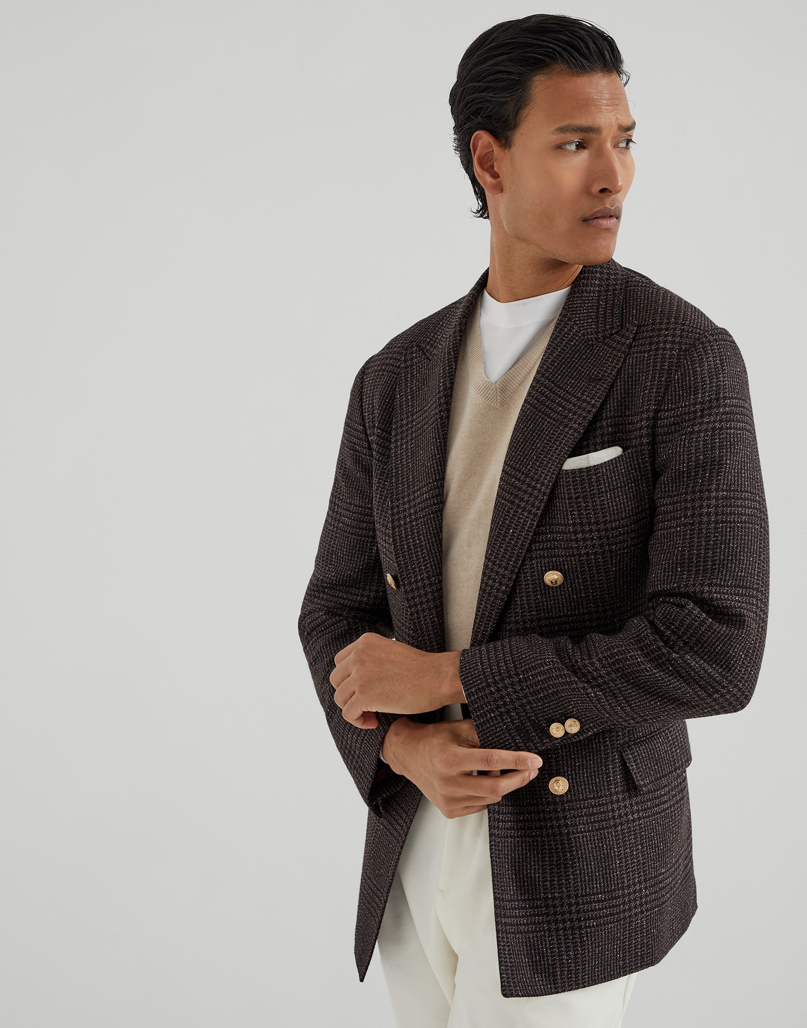 Cashmere sweater Buff Man - Brunello Cucinelli