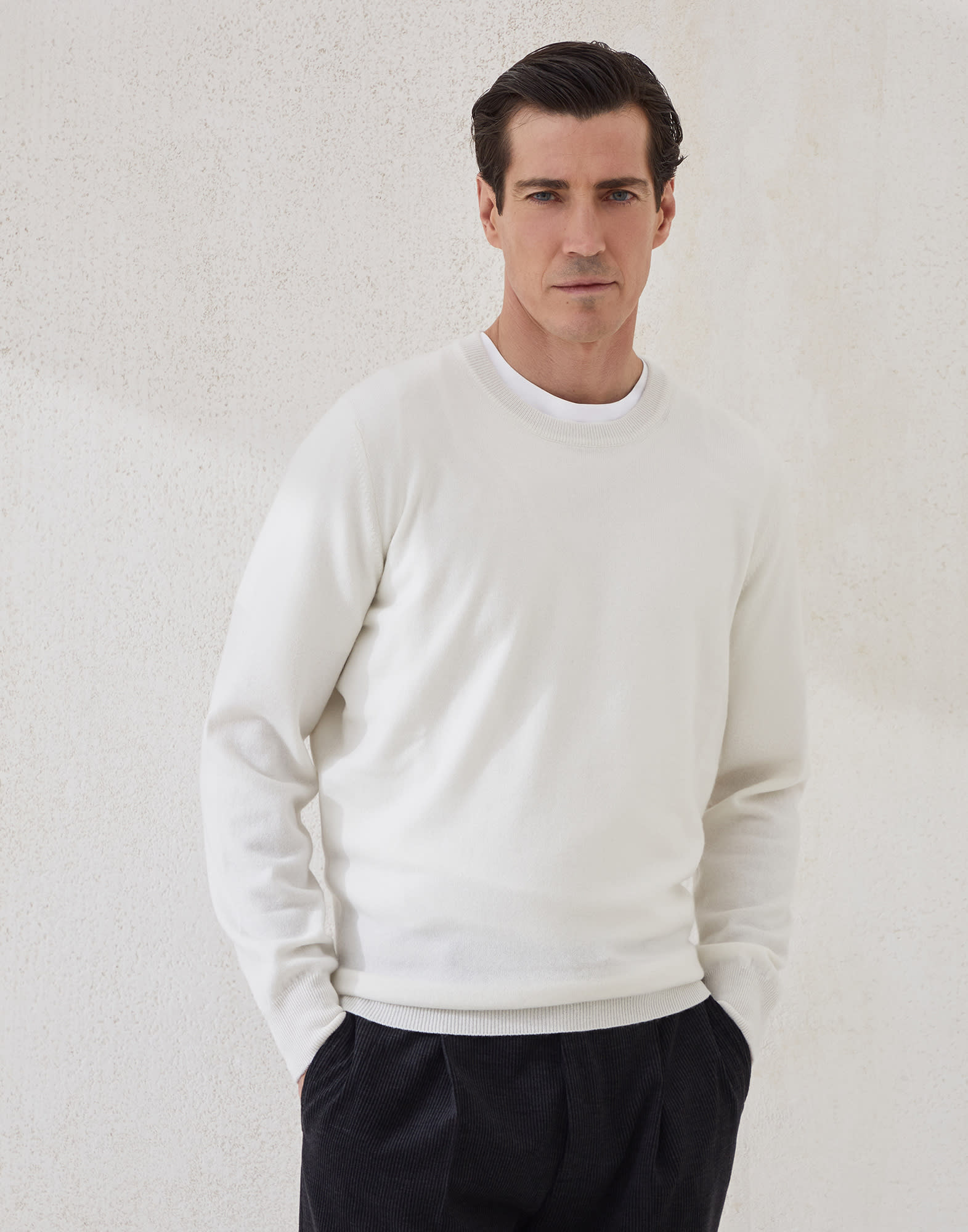 Cashmere sweater Panama Man - Brunello Cucinelli