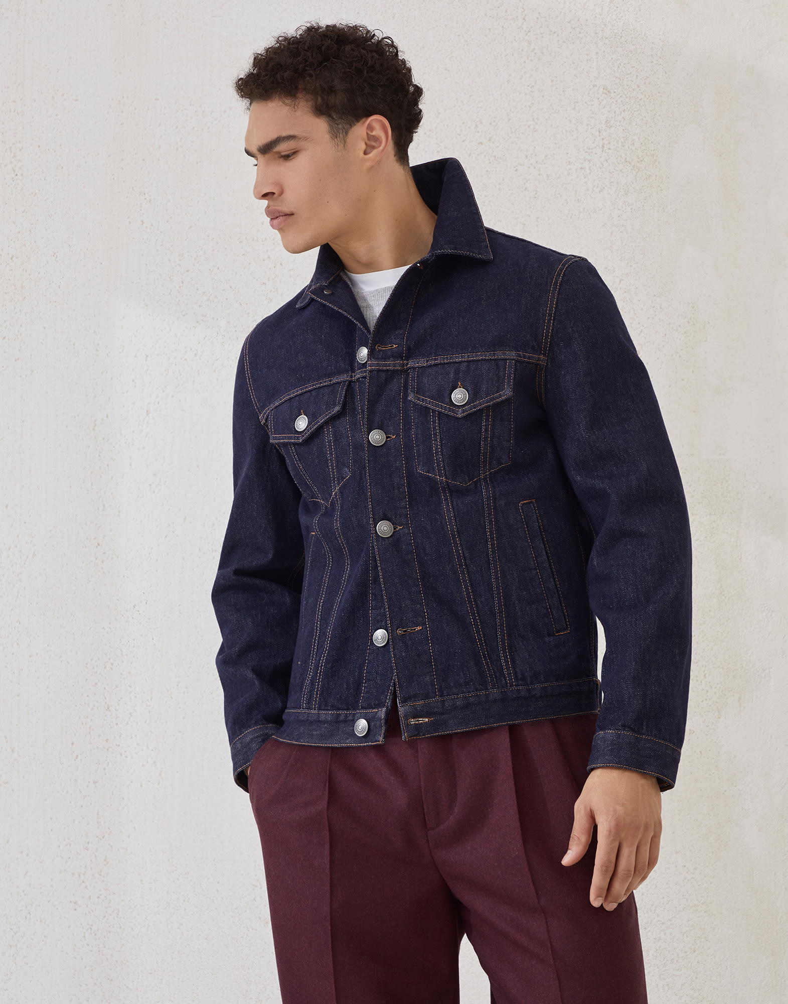Four-Pocket Outerwear Jacket - Front view - View Full Screen