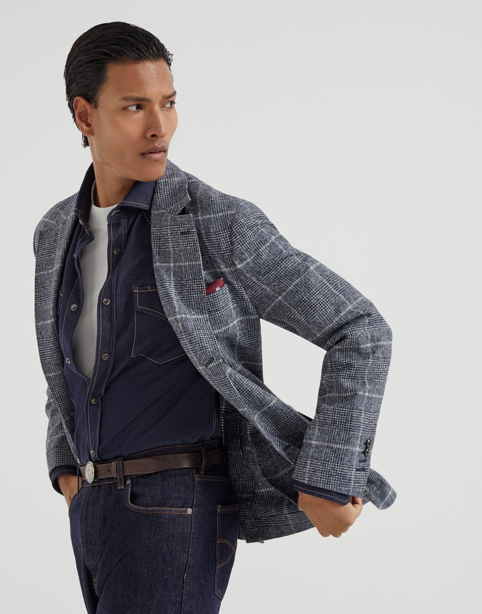 Single Breasted Blazer - Editorial view - View Full Screen