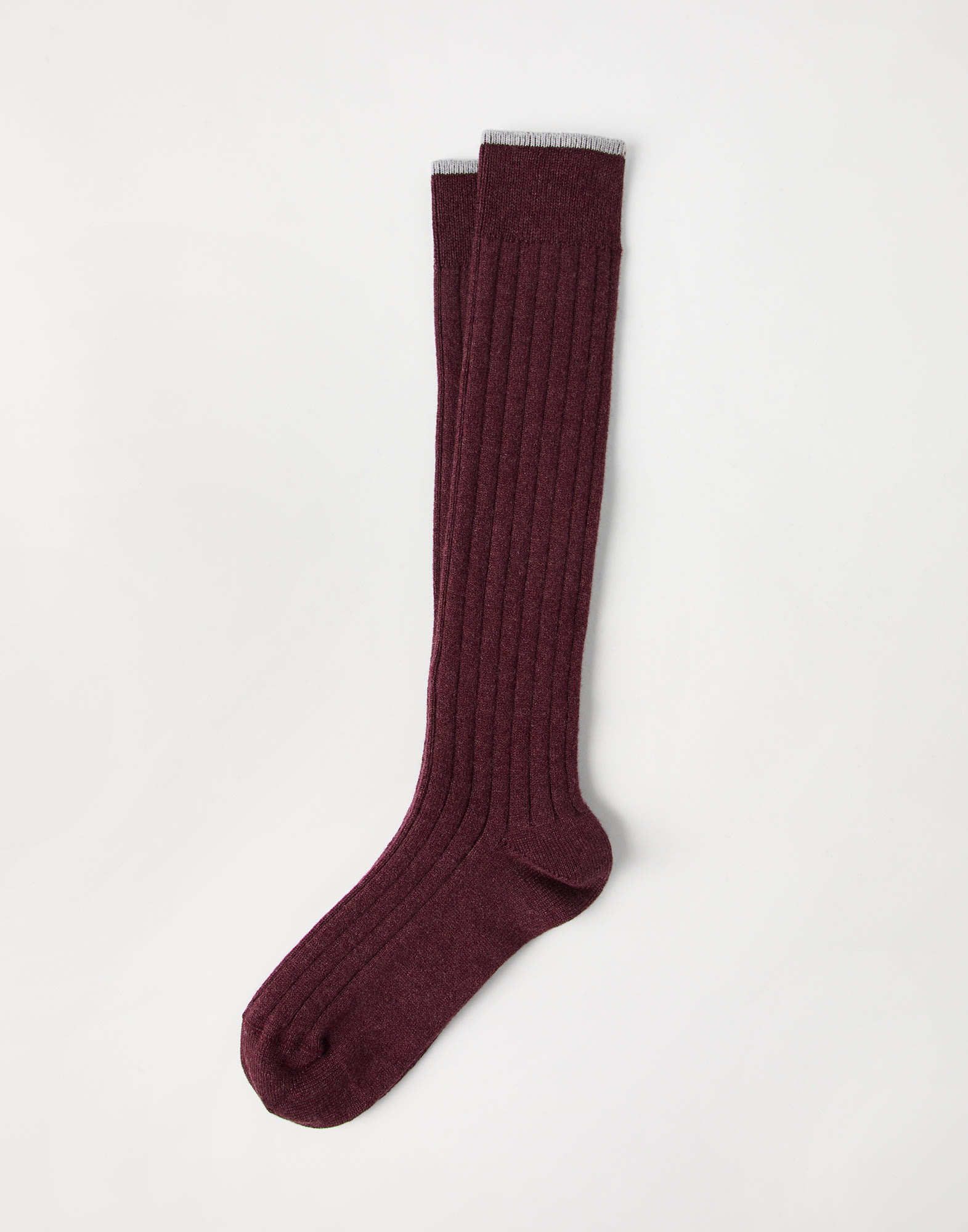 Cashmere knit socks