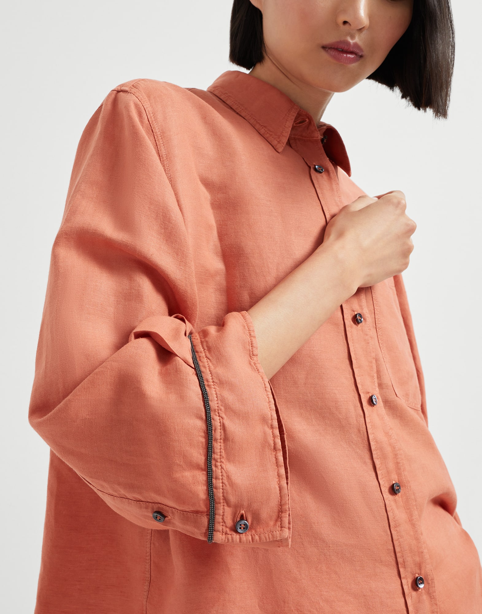 Linen Shirt - Detail view - View Full Screen