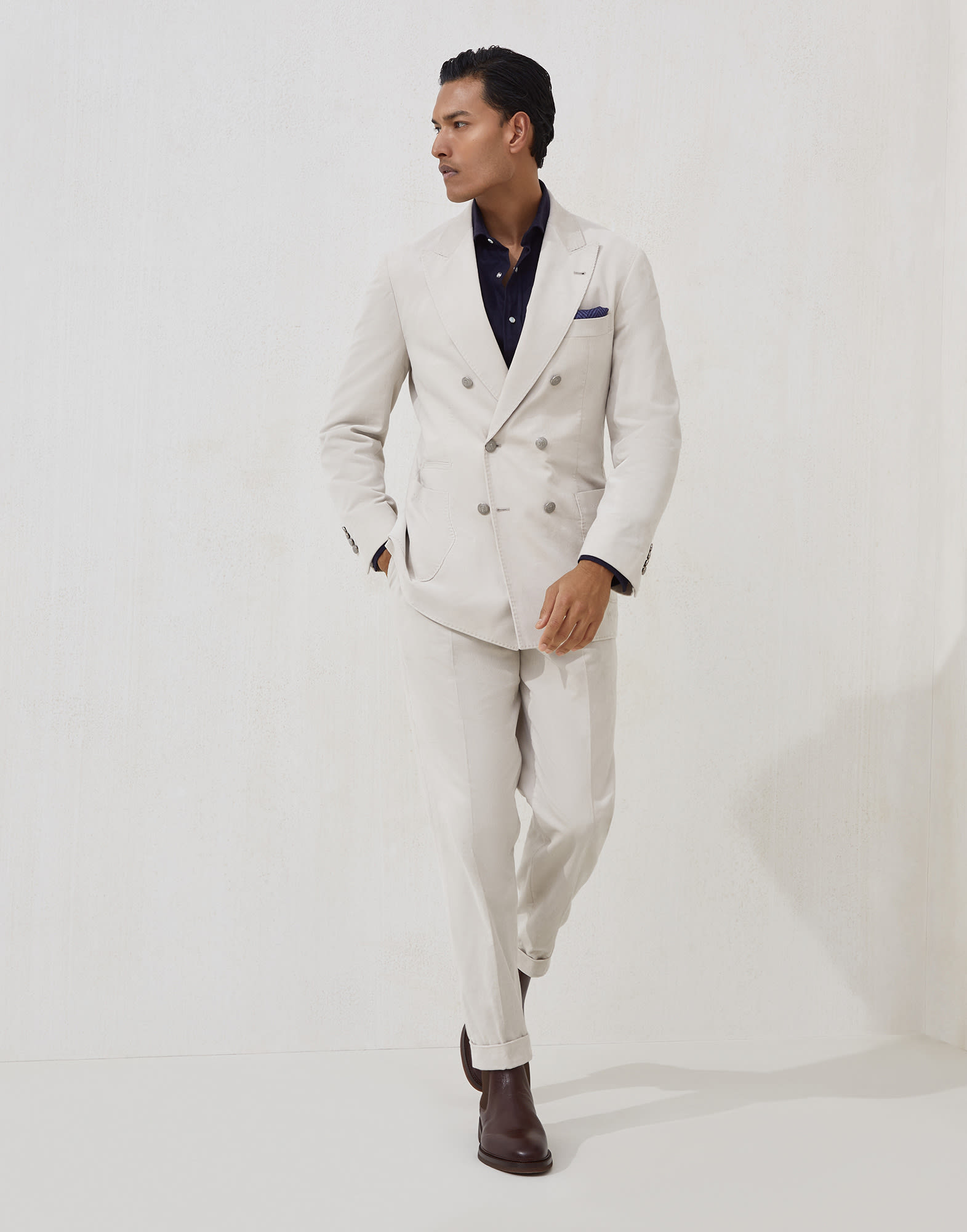 One-and-a-Half-Breasted Blazer - Full look - View Full Screen