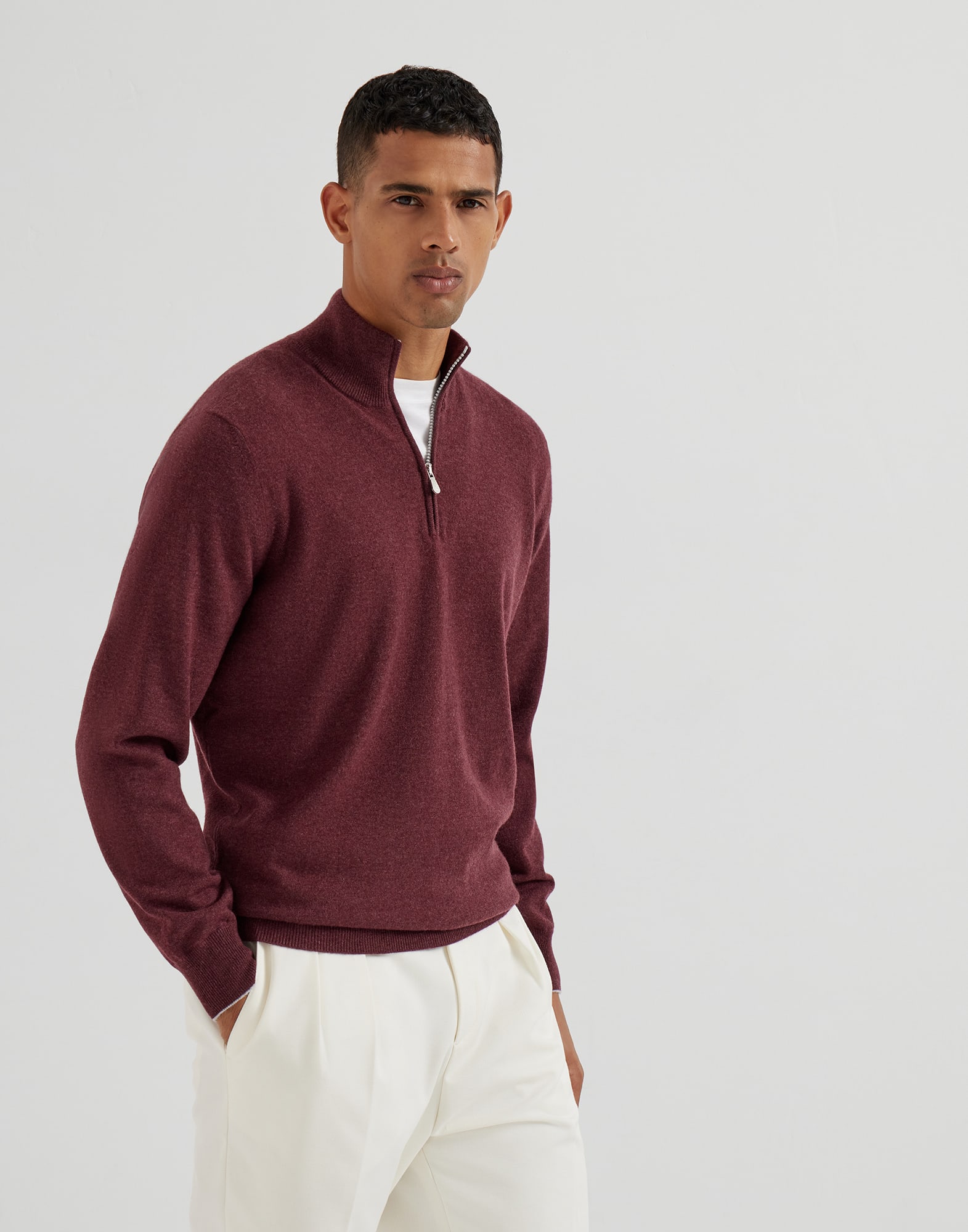 Zip Neck Sweater