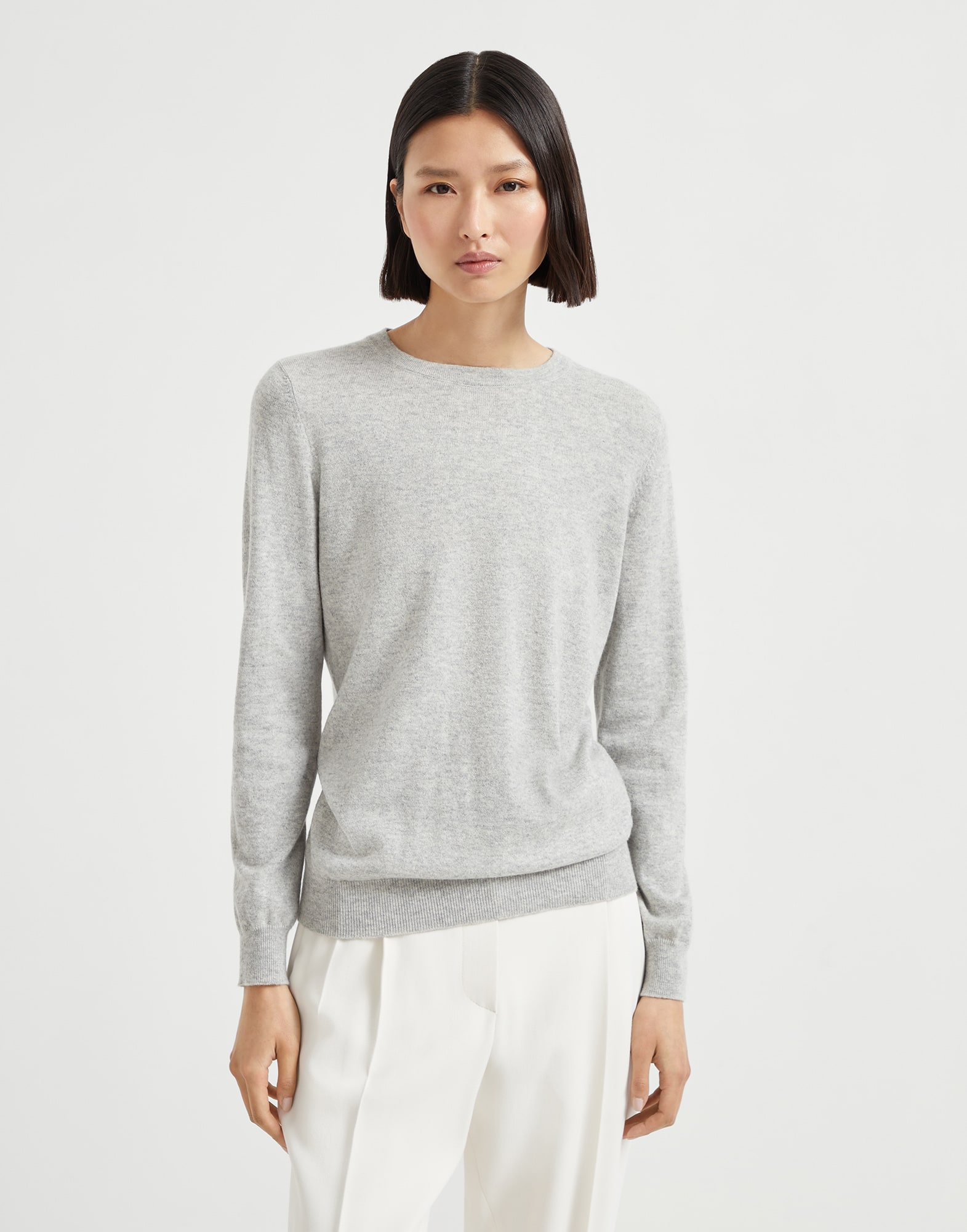 Maglia in cashmere Ciottolo Donna - Brunello Cucinelli