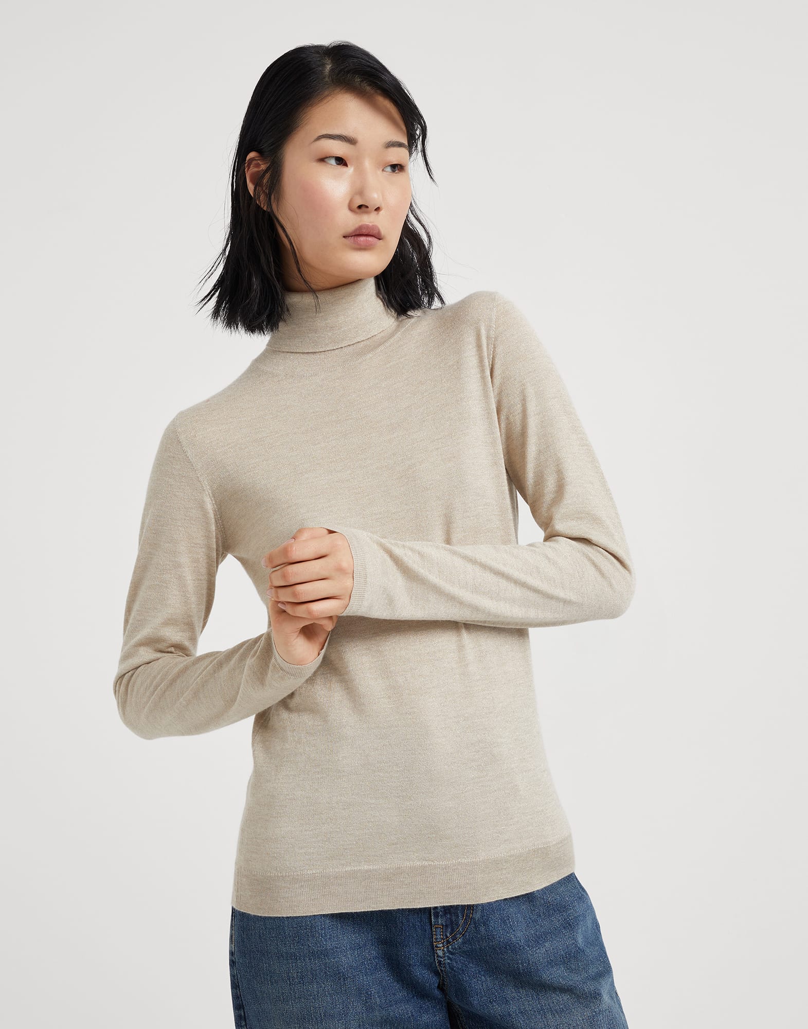 Lightweight sweater Desert Woman - Brunello Cucinelli