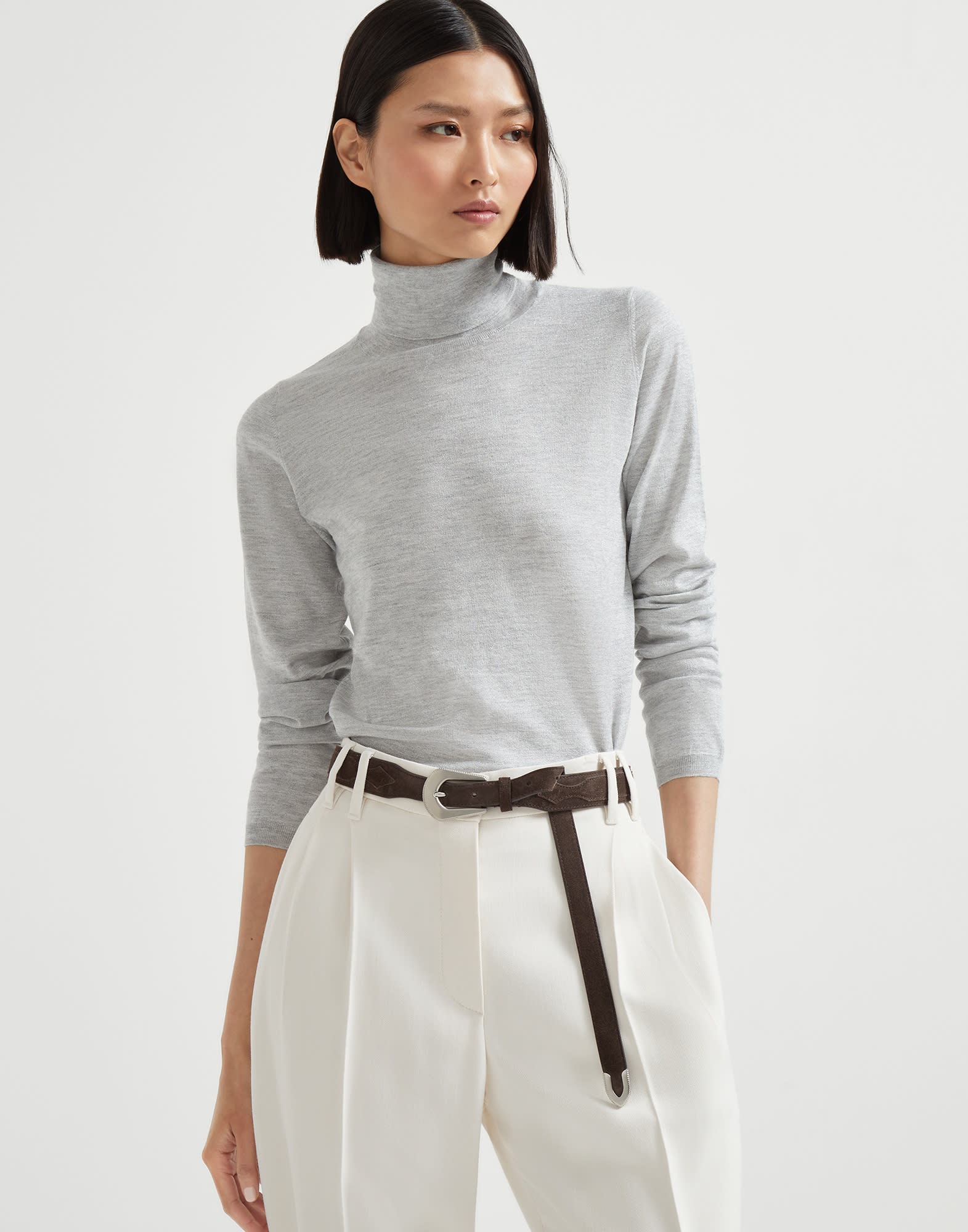 Maglia leggera Ciottolo Donna - Brunello Cucinelli