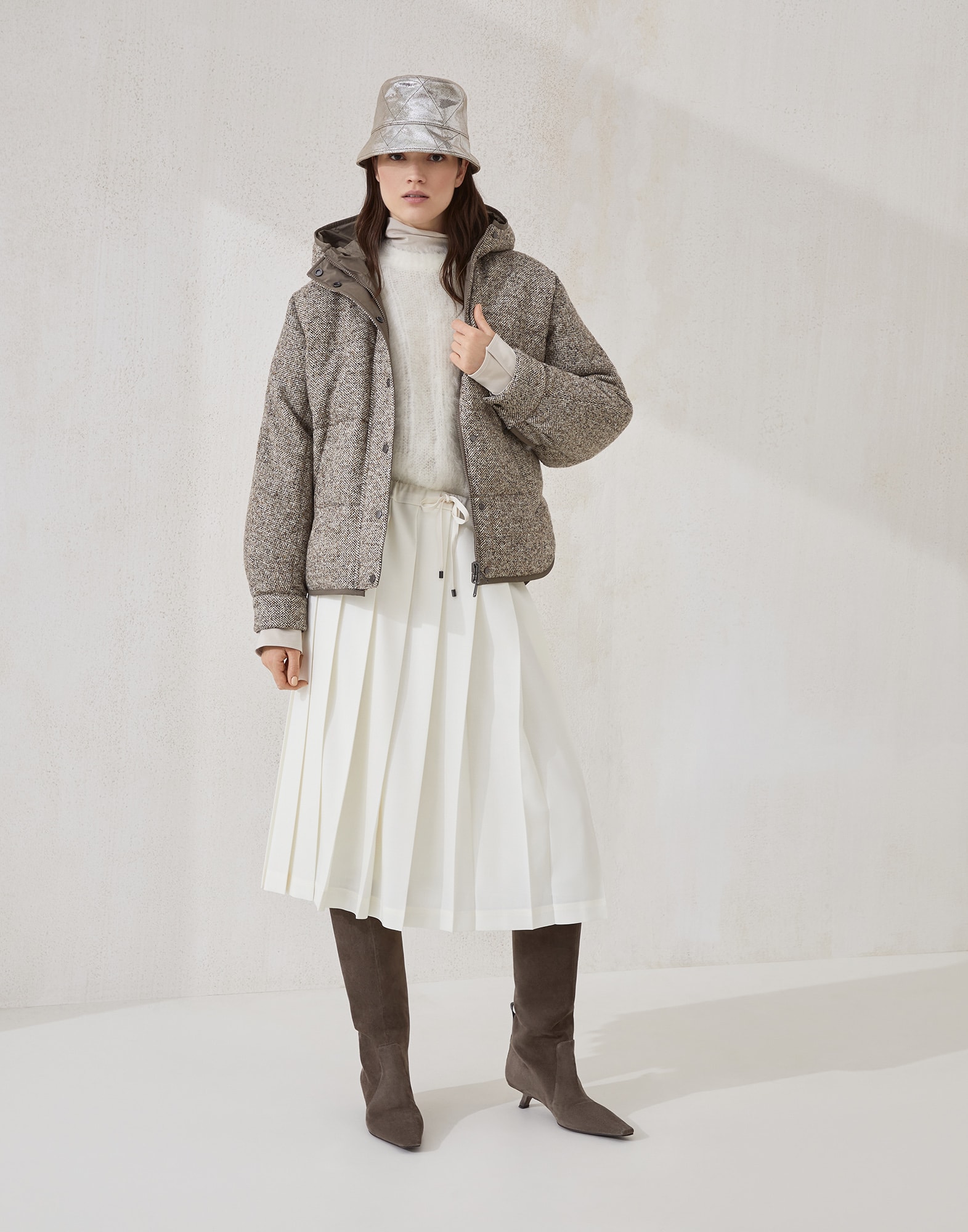 Abrigo de Punto - Vista look completo - Ver pantalla completa