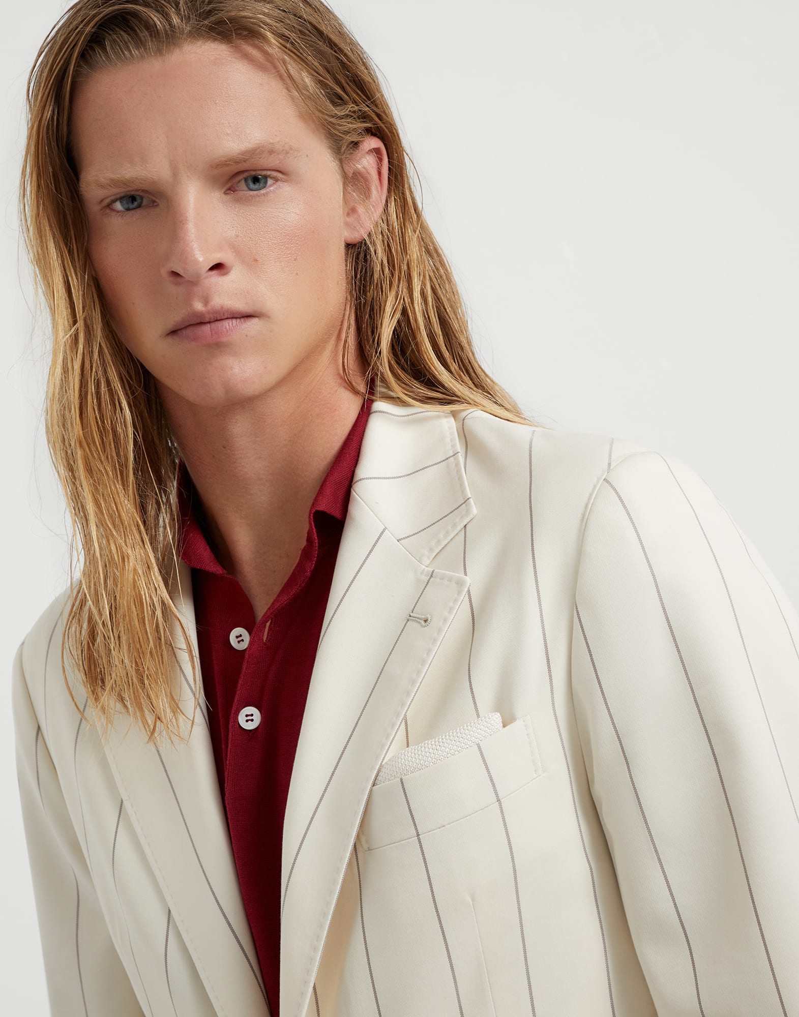 One-and-a-Half-Breasted Blazer - Detail view - View Full Screen