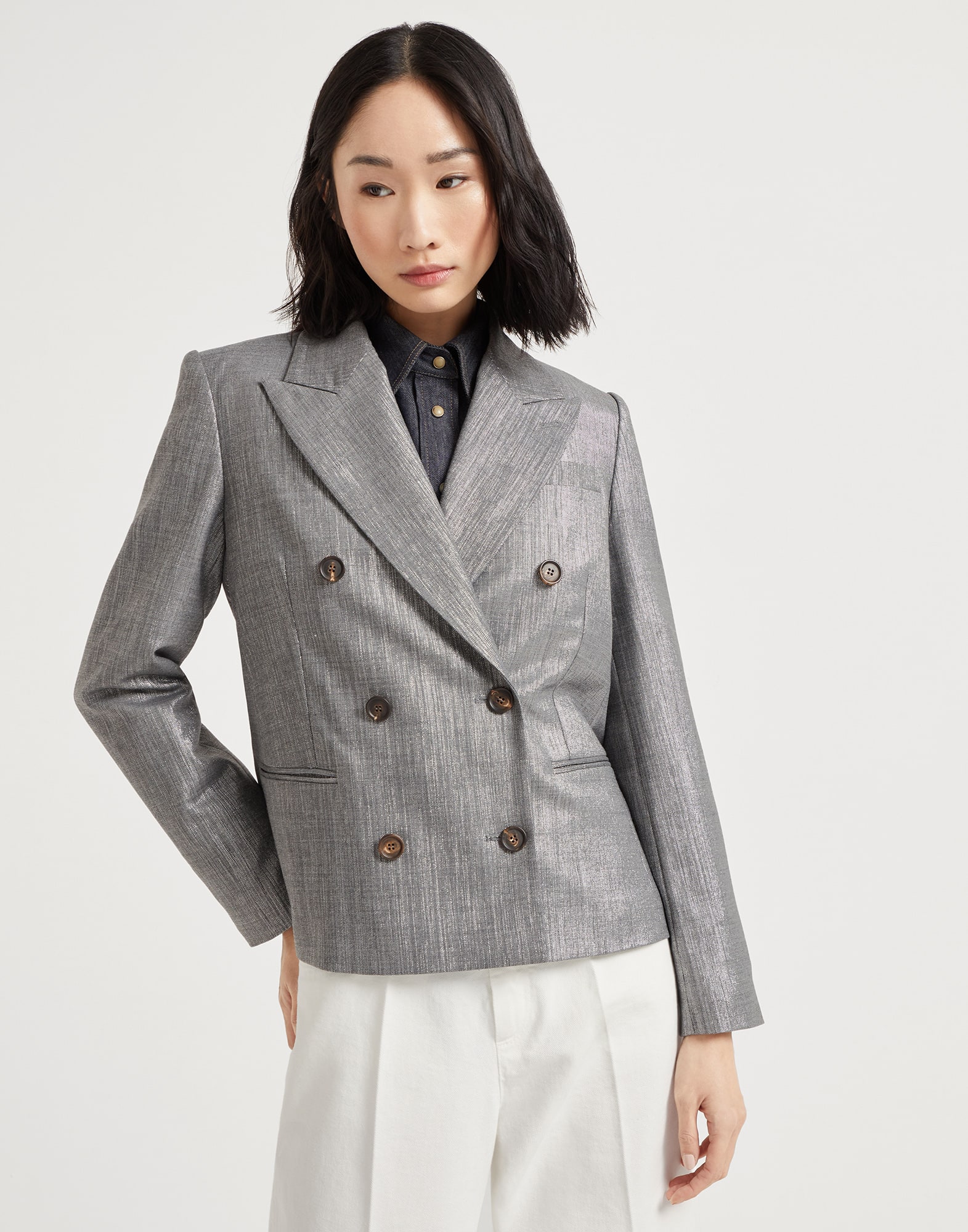 Giacca in twill Sparkling