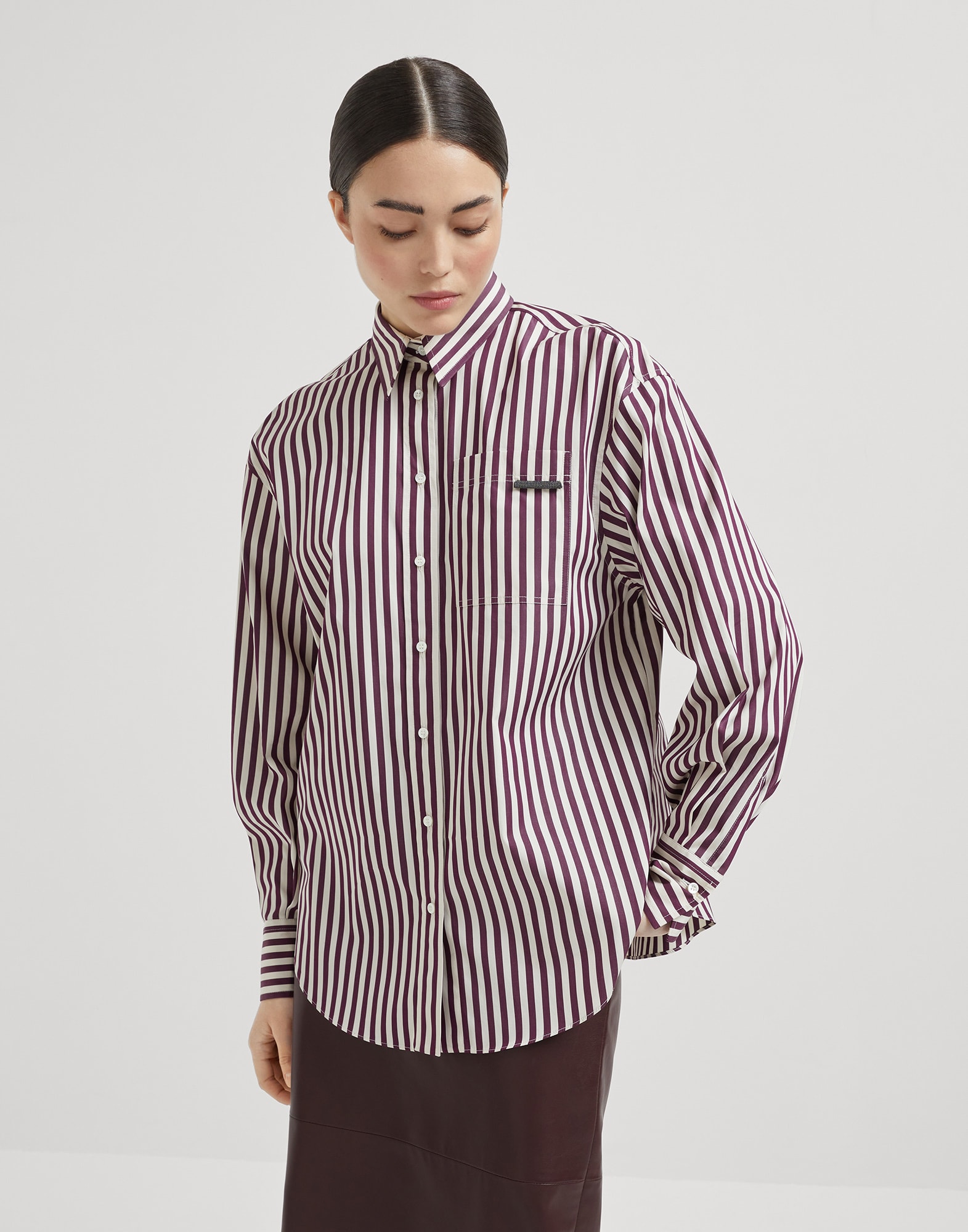Cotton Shirt - Front view - View Full Screen