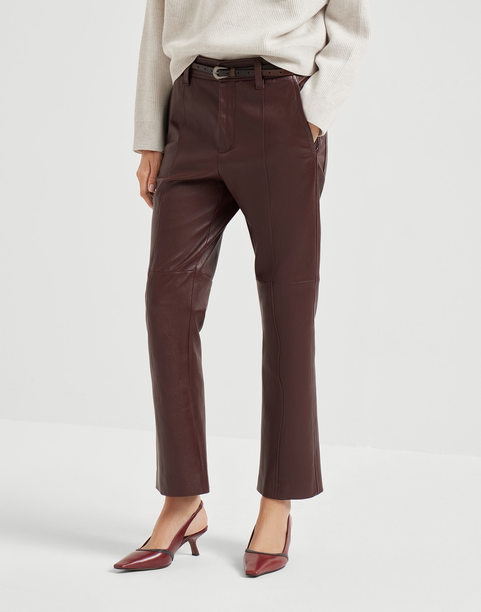 Square cigarette trousers