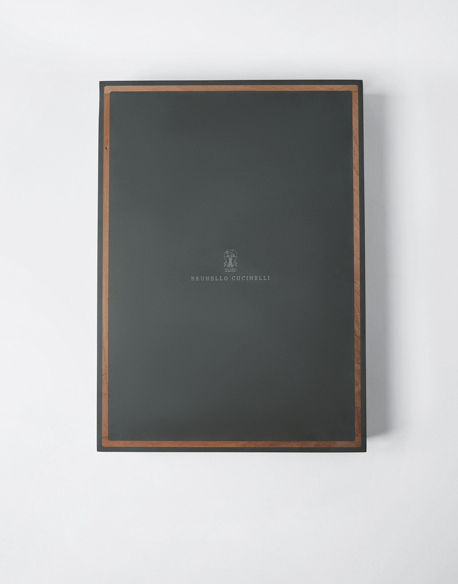 Backgammon set Anthracite Lifestyle - Brunello Cucinelli