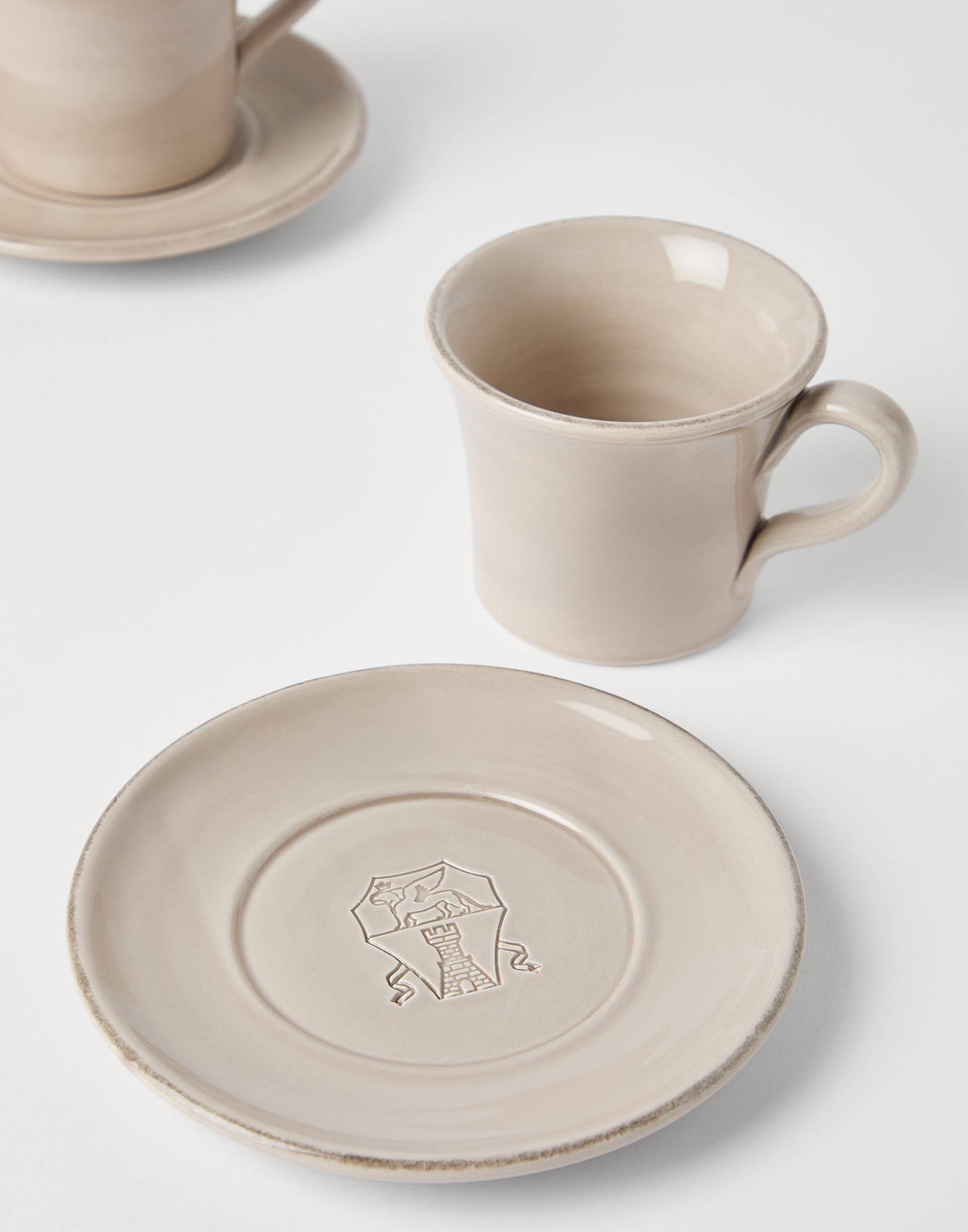 Tea cup set Brown Lifestyle - Brunello Cucinelli
