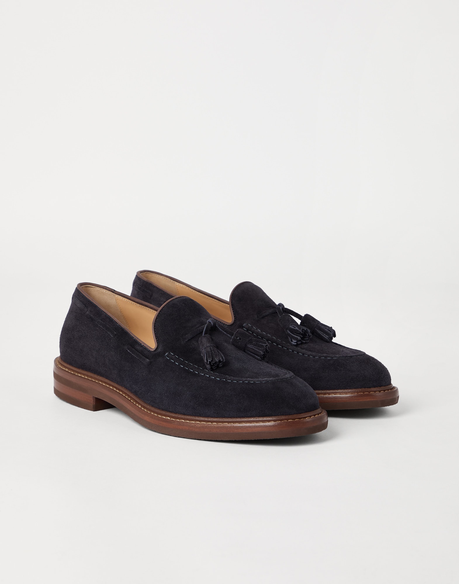 Suede loafers Night Man - Brunello Cucinelli