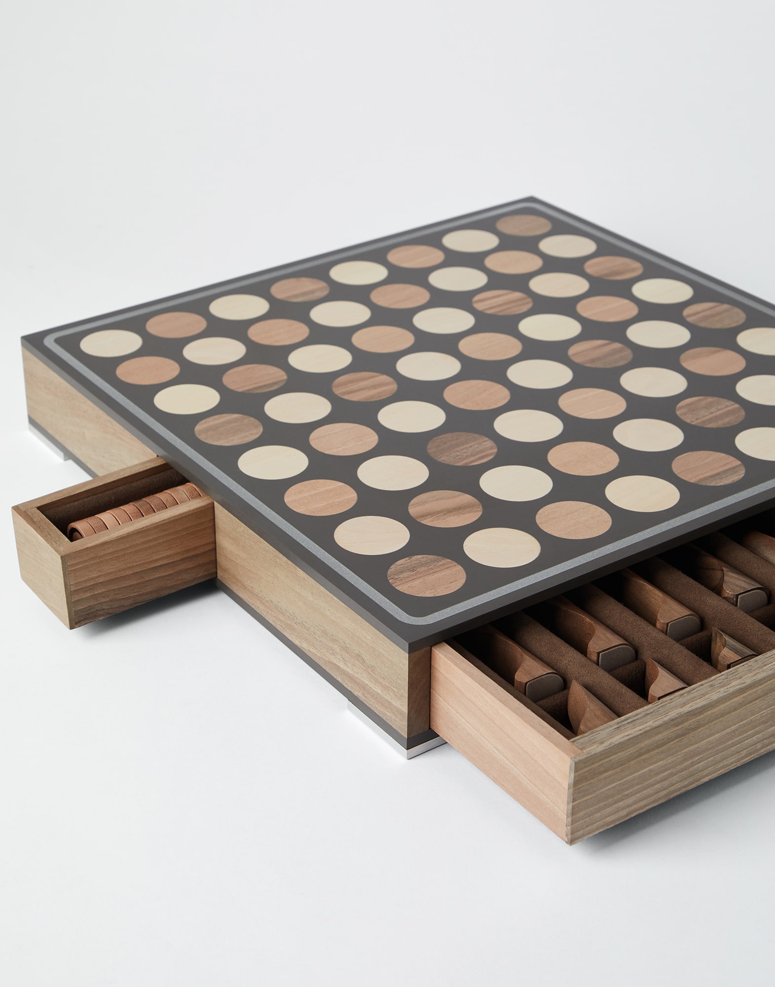 Chess and draughts set Brown Lifestyle - Brunello Cucinelli