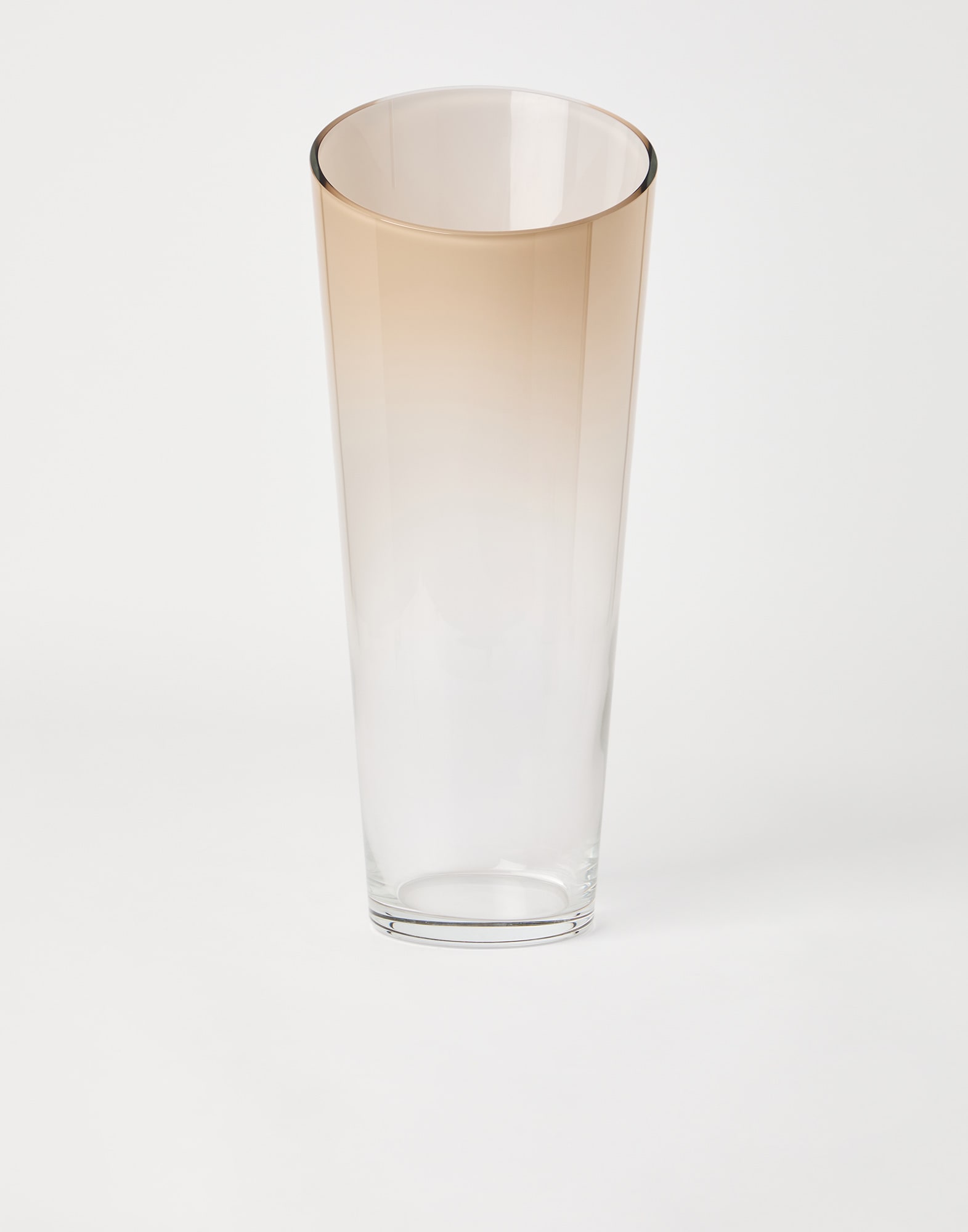 Nuanced Murano glass large vase Brown Lifestyle - Brunello Cucinelli