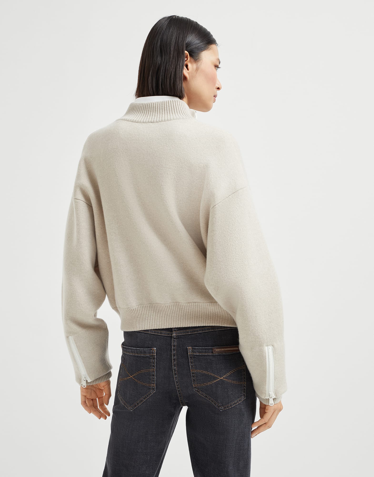 Knit Outerwear - Back view - View Full Screen
