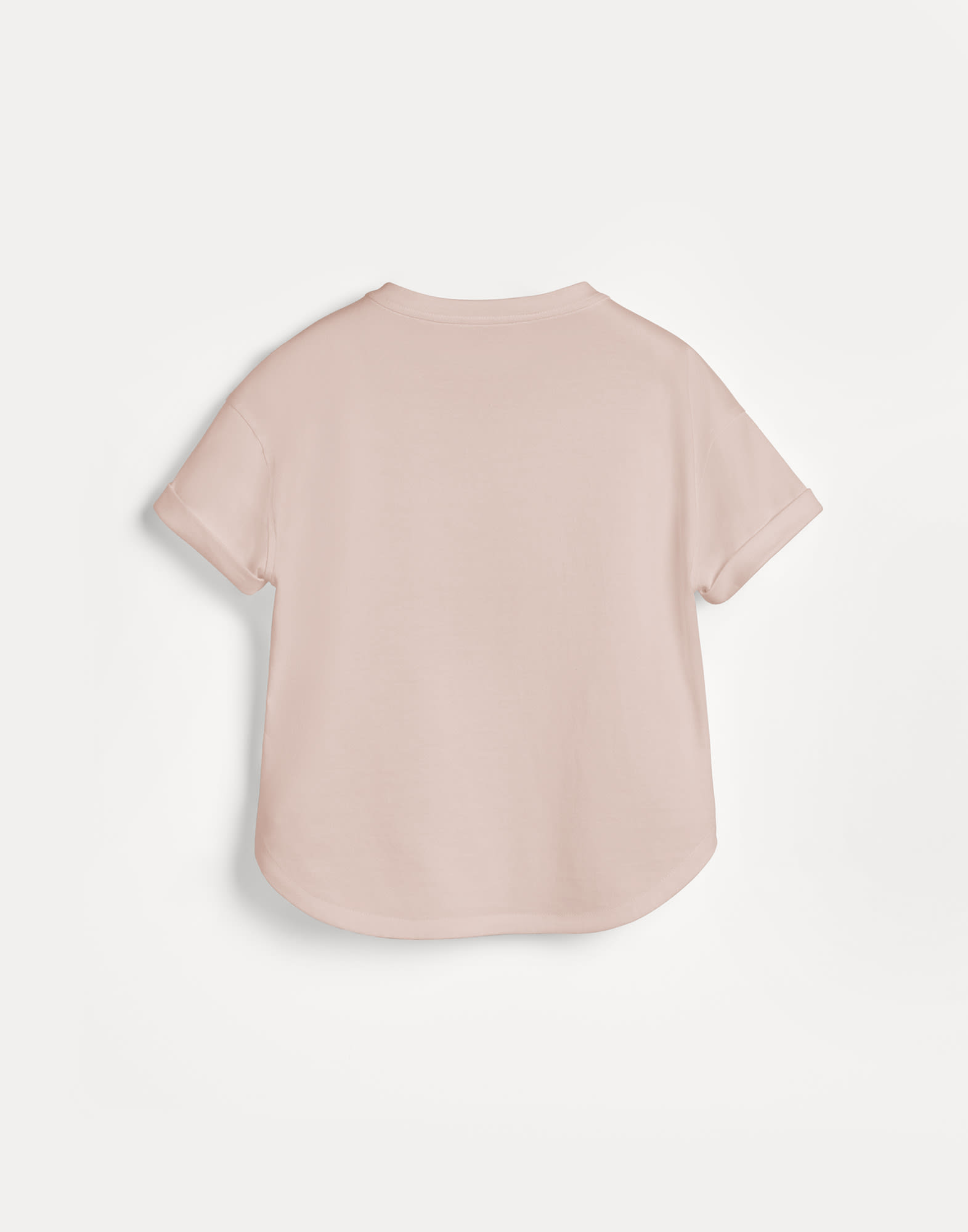 Jersey T-shirt Pink Girls - Brunello Cucinelli
